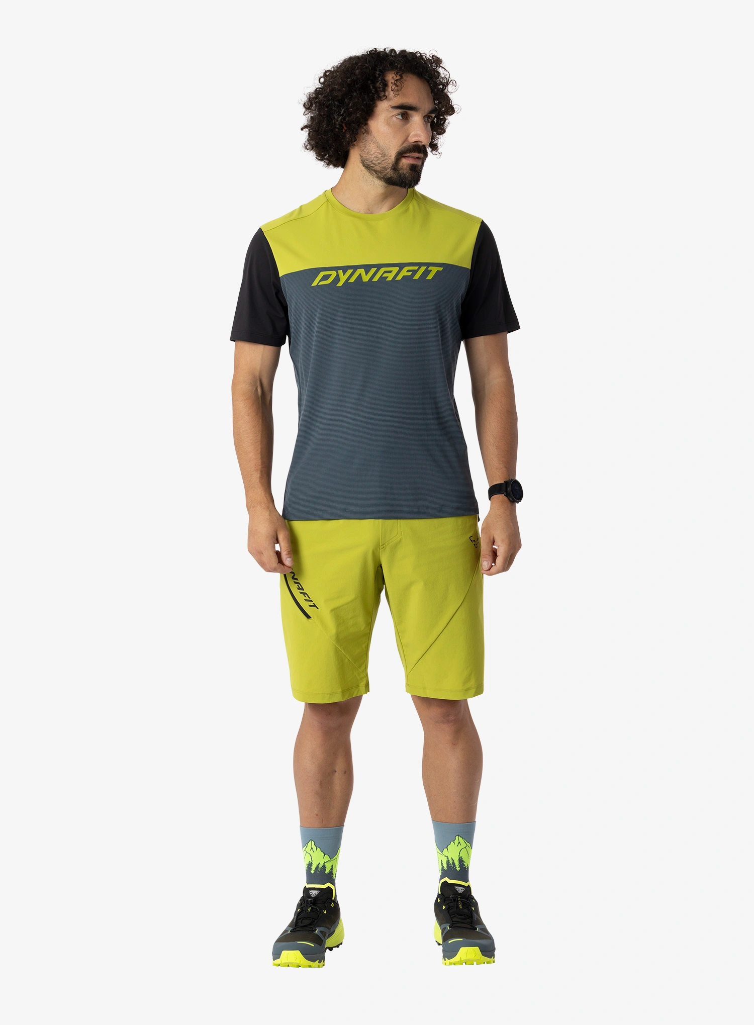 Brzosušeća majica Dynafit Traverse Light T-Shirt - cinder