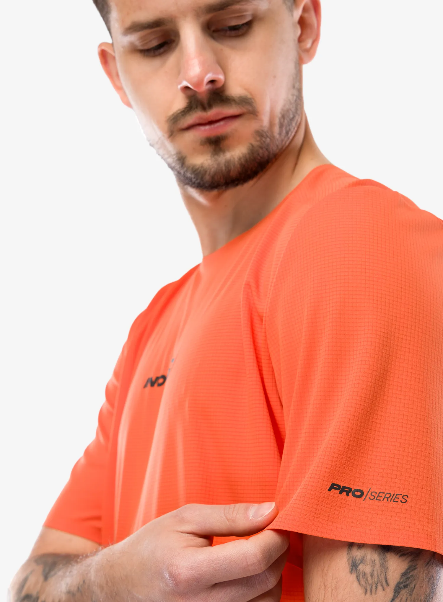 Brzosušeća majica Inov-8 Airlite Pro Short Sleeve T-Shirt - green/black