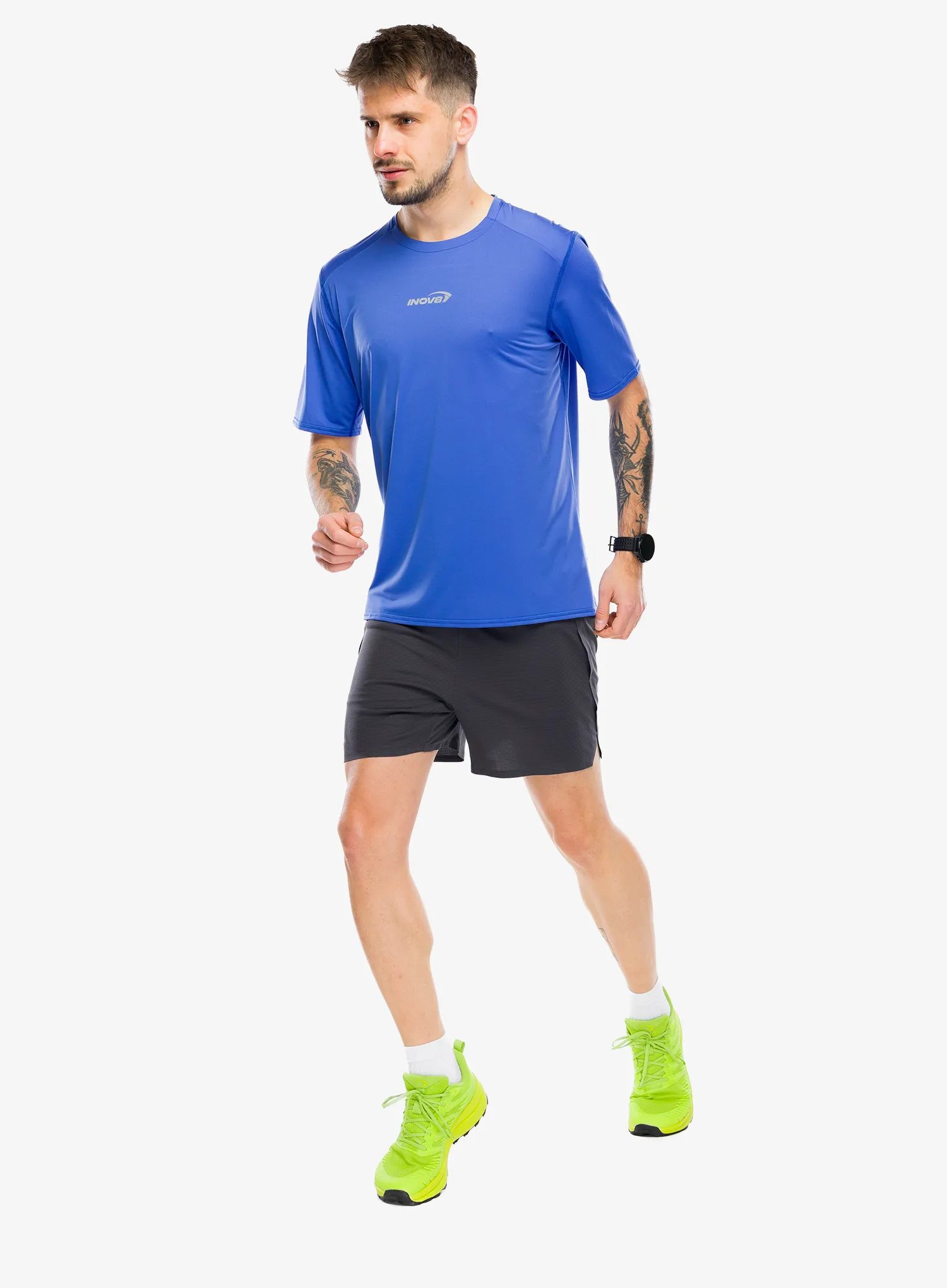 Brzosušeća majica Inov-8 Airlite Short Sleeve T-Shirt - blue