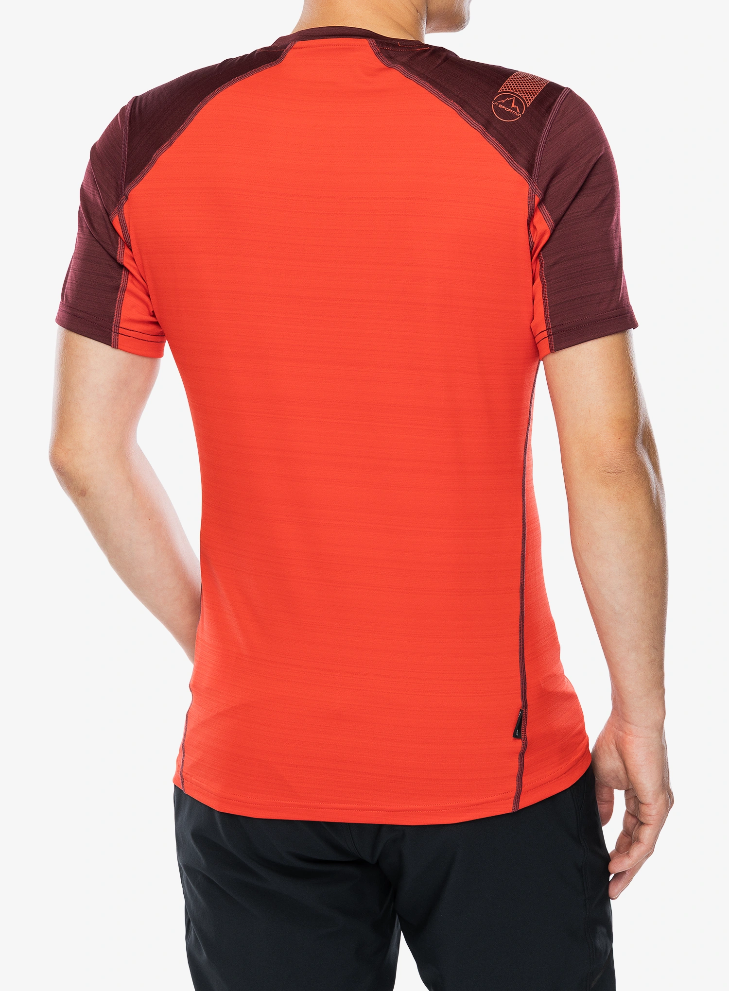 Brzosušeća majica La Sportiva Sunfire T-Shirt - mountain red/redwood