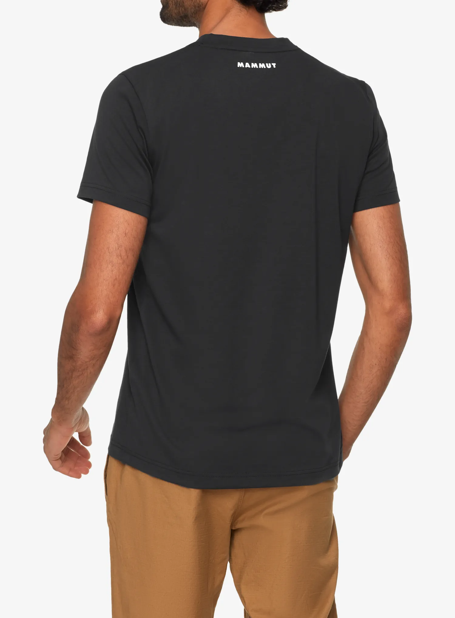 Brzosušeća majica Mammut Eiger Logo T-Shirt - black