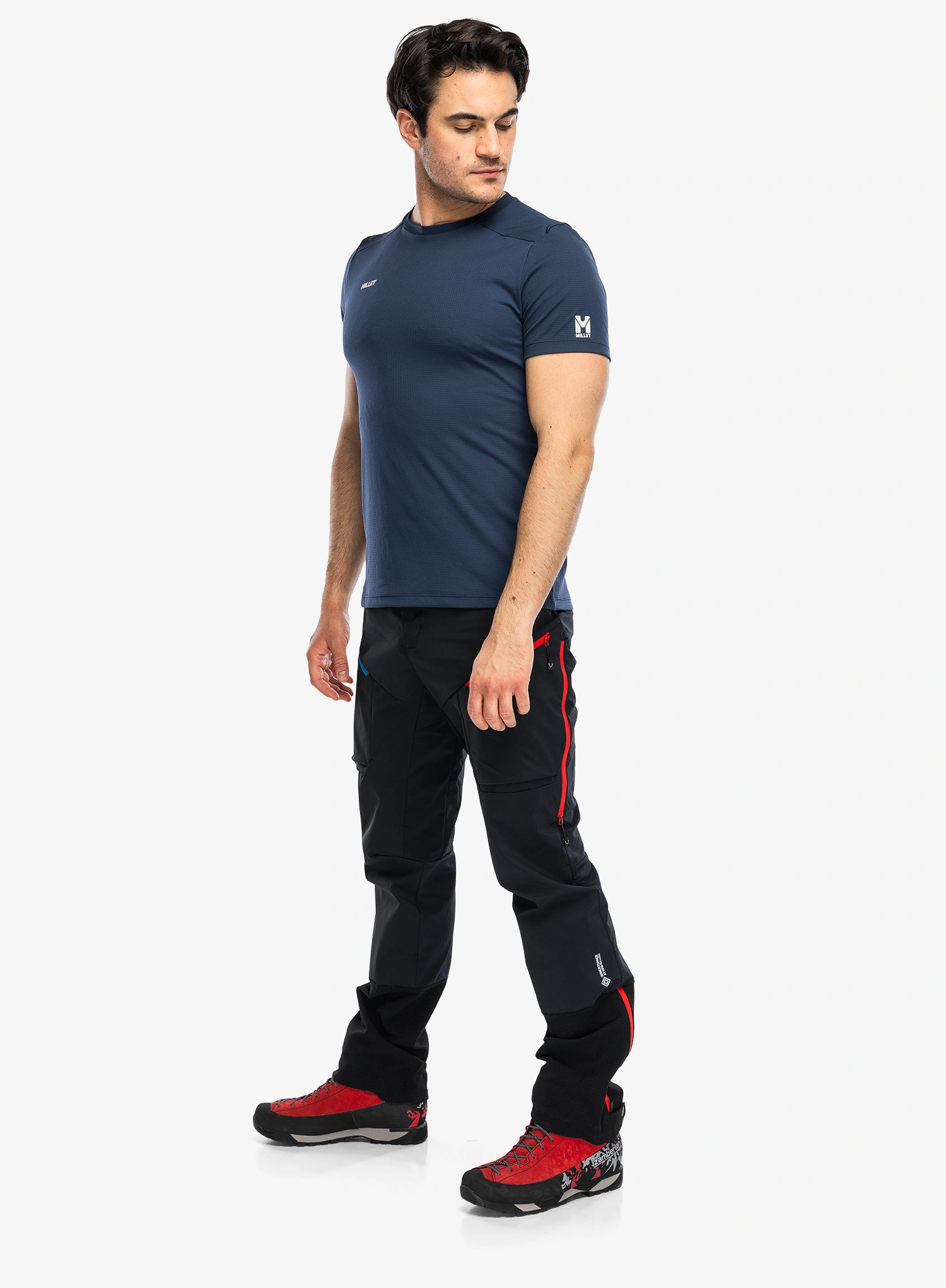 Brzosušeća majica Millet Fusion TS SS - saphir/saphir