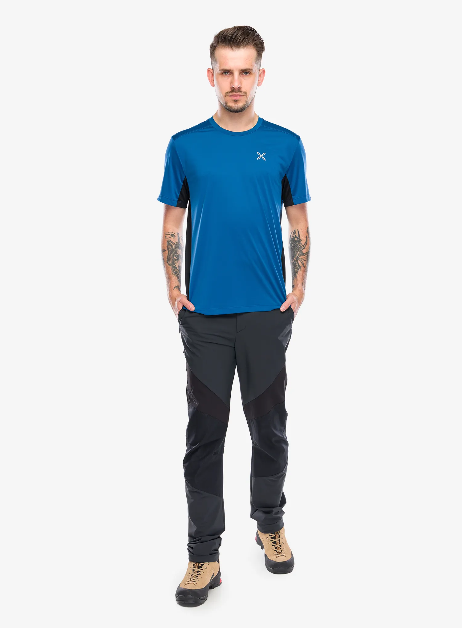 Brzosušeća majica Montura World 2 T-Shirt - deep blue