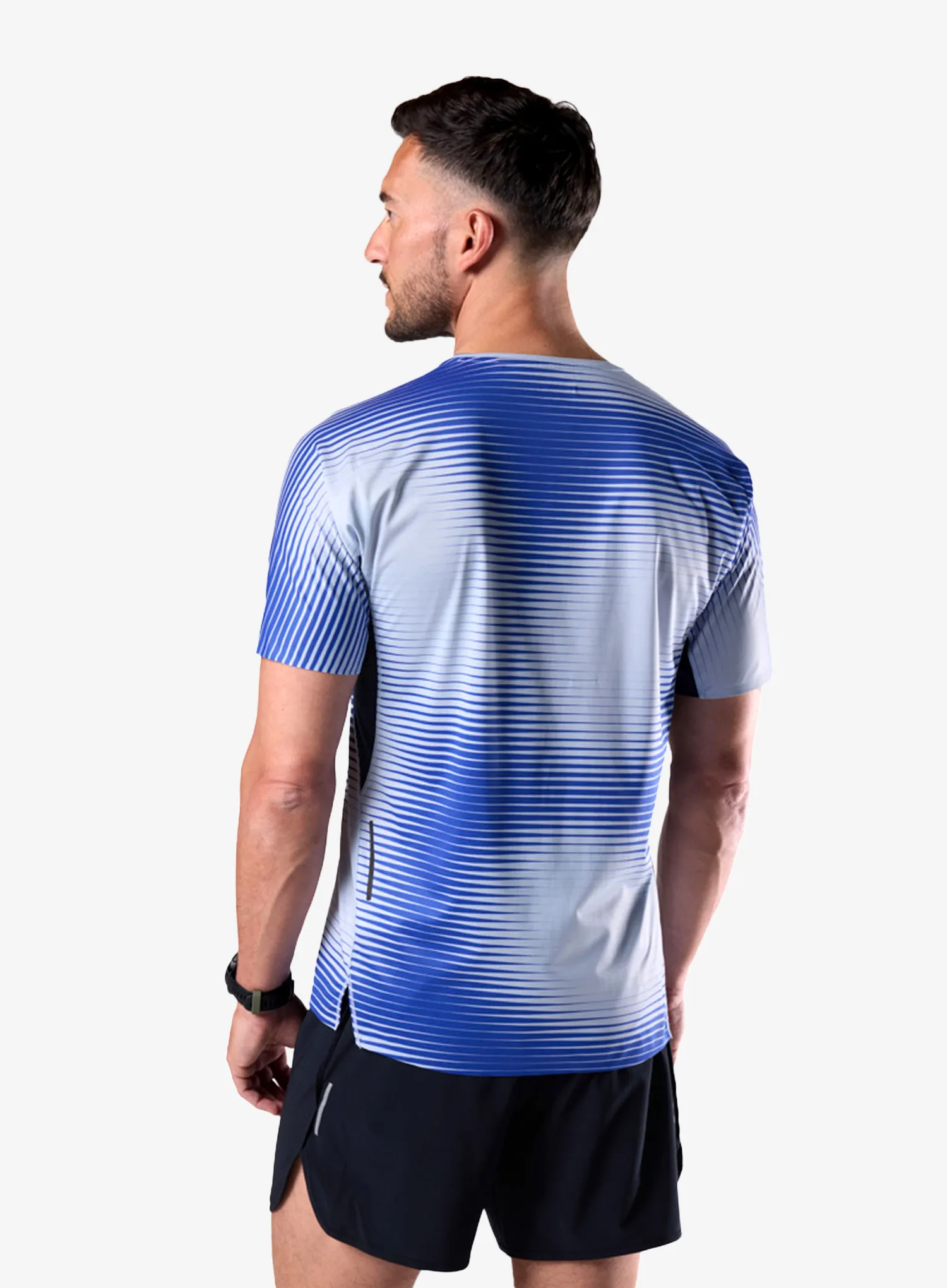 Brzosušeća majica Rossignol Sapa Ultra Tee - dazzle blue line fogg