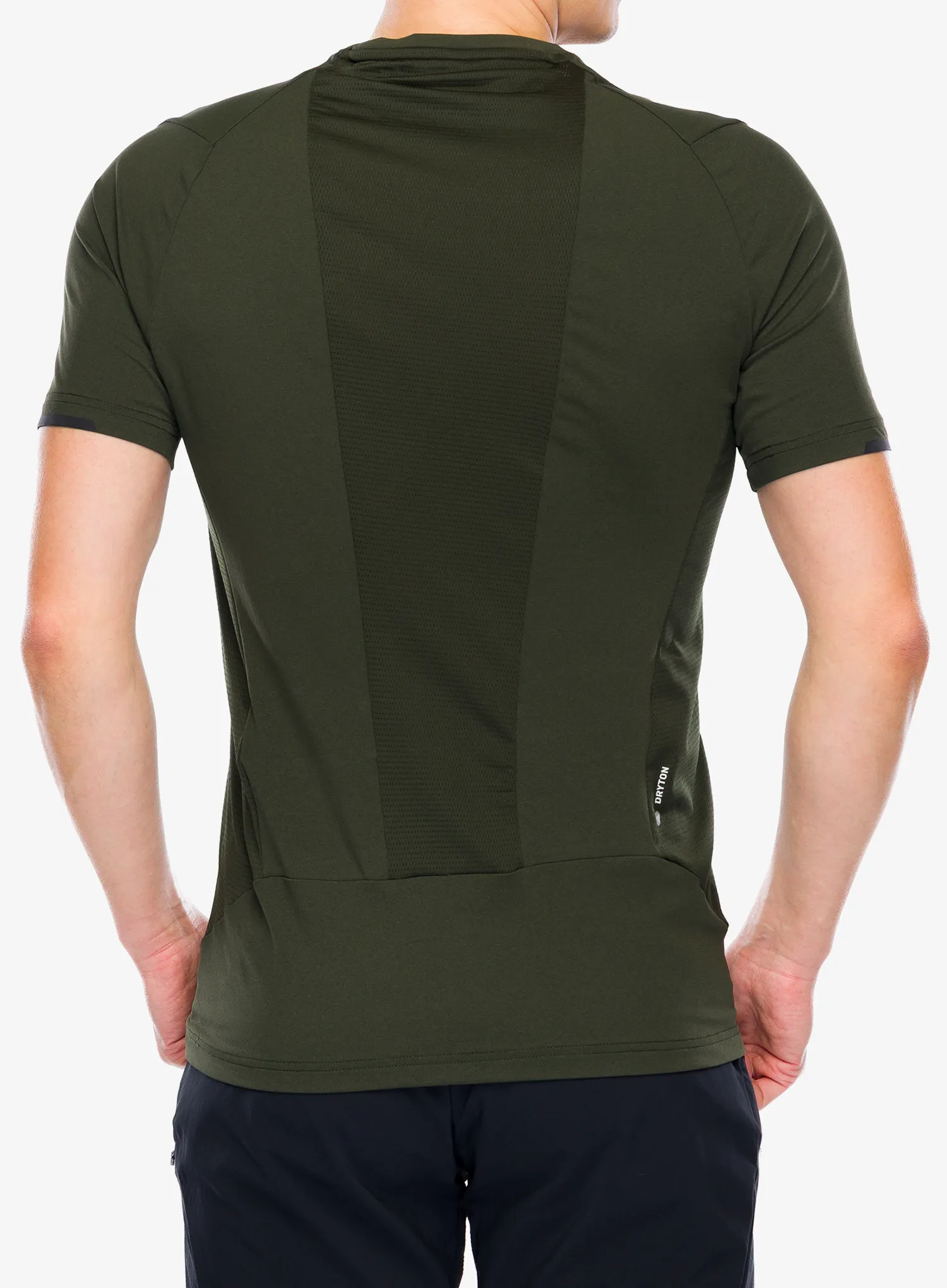 Brzosušeća majica Salewa Pedroc Dry Hyb T-Shirt - dark olive