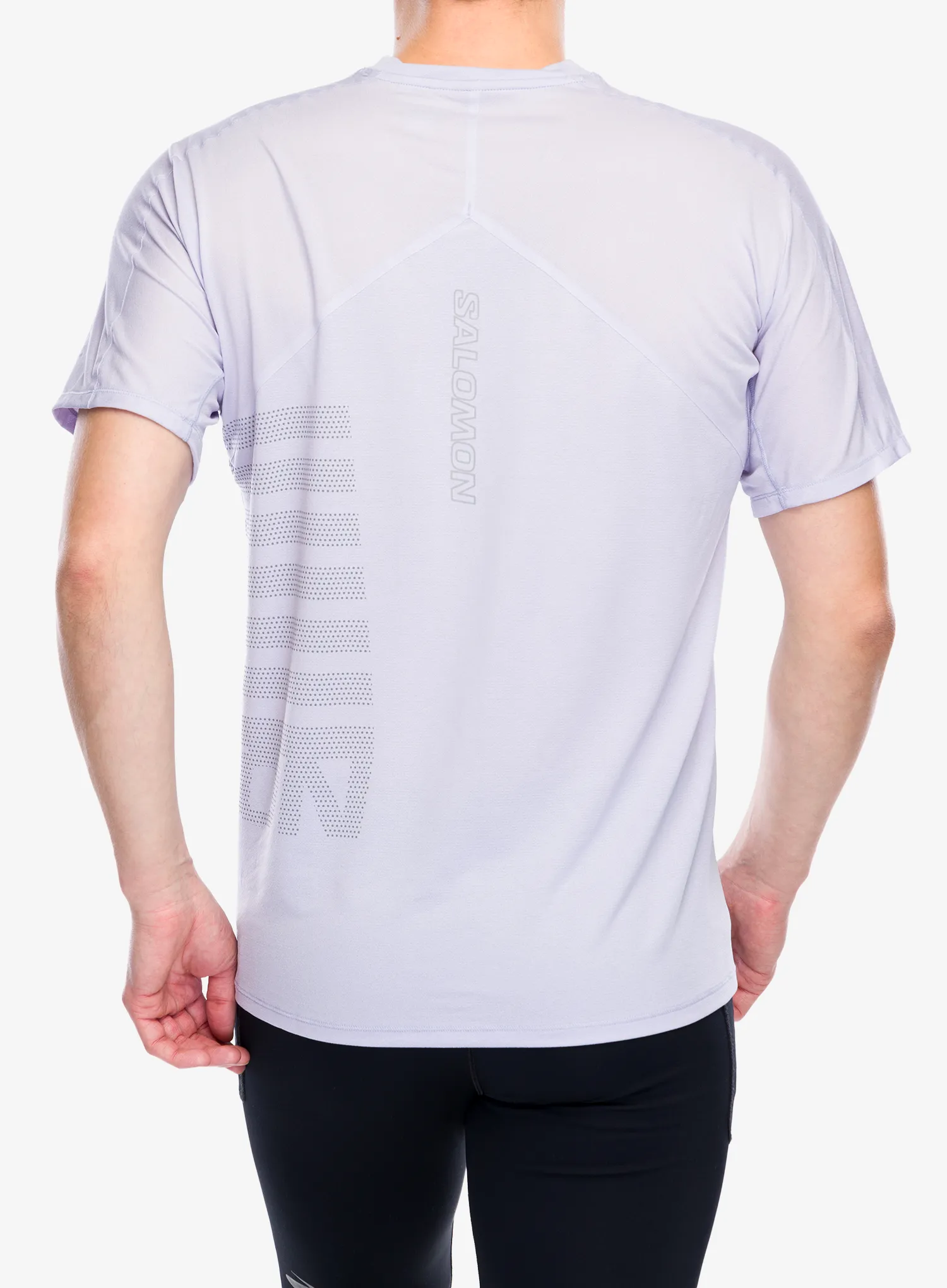 Brzosušeća majica Salomon Sense Aero S/S Tee GFX - cosmic