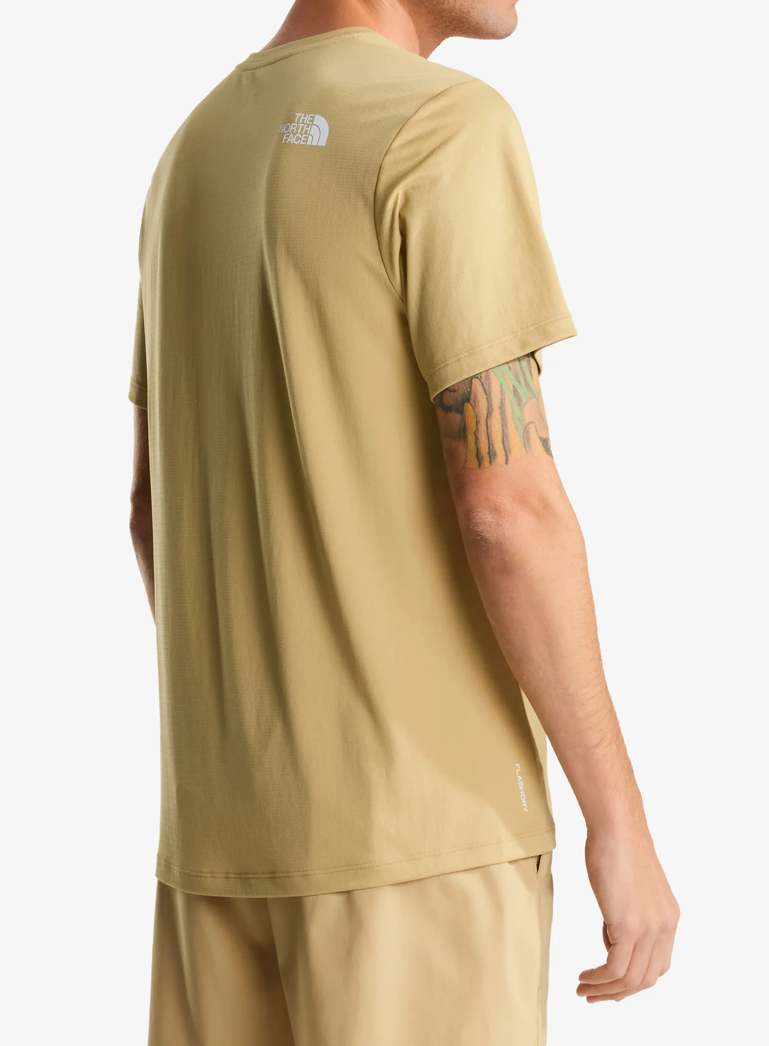 Brzosušeća majica The North Face 24/7 S/S Tee Reg - khaki stone