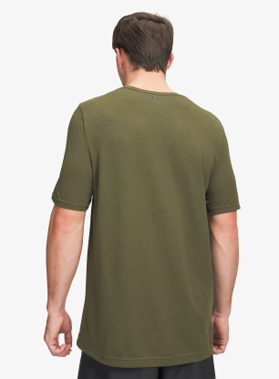 Brzosušeća majica Under Armour Vanish Seamless SS - marine od green/black