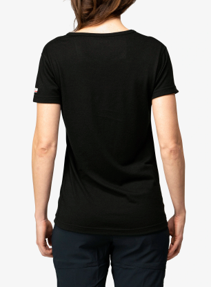 Ženska termoaktivna dukserica Devold Breeze Plus Merino 200 T-Shirt - black