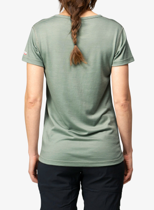 Ženska termoaktivna dukserica Devold Breeze Plus Merino 200 T-Shirt - fog