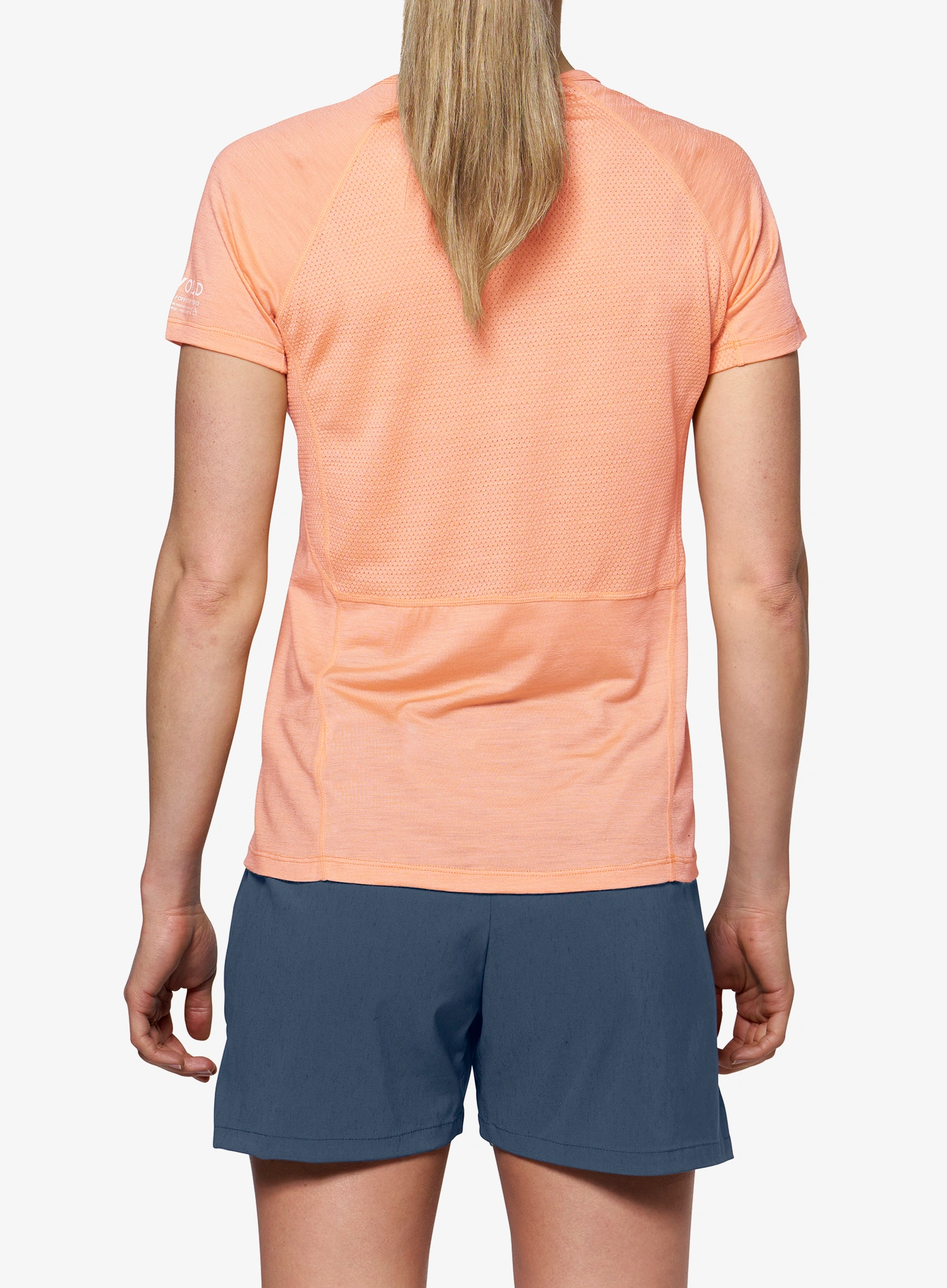 Ženska termoaktivna dukserica Devold Endurance Merino 130 Tee - sunrise