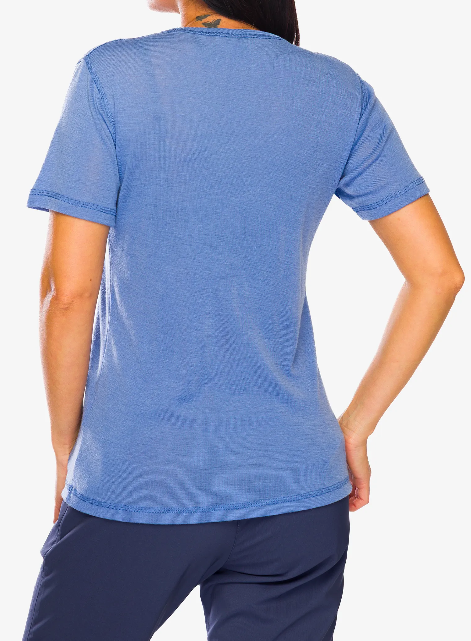 Ženska termoaktivna dukserica Dovre 100% Merino Wool - blue