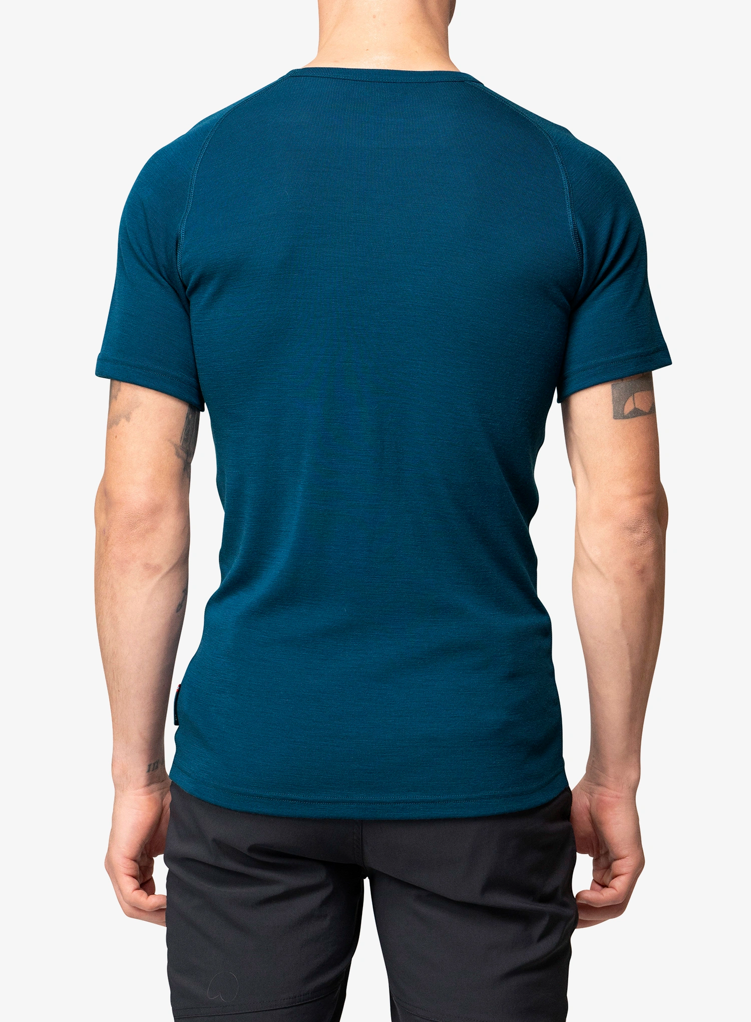 Termo majica Devold Lauparen Merino 190 Base Tee - flood