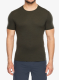 Termo majica Icebreaker Anatomica S/S Crewe - dk loden