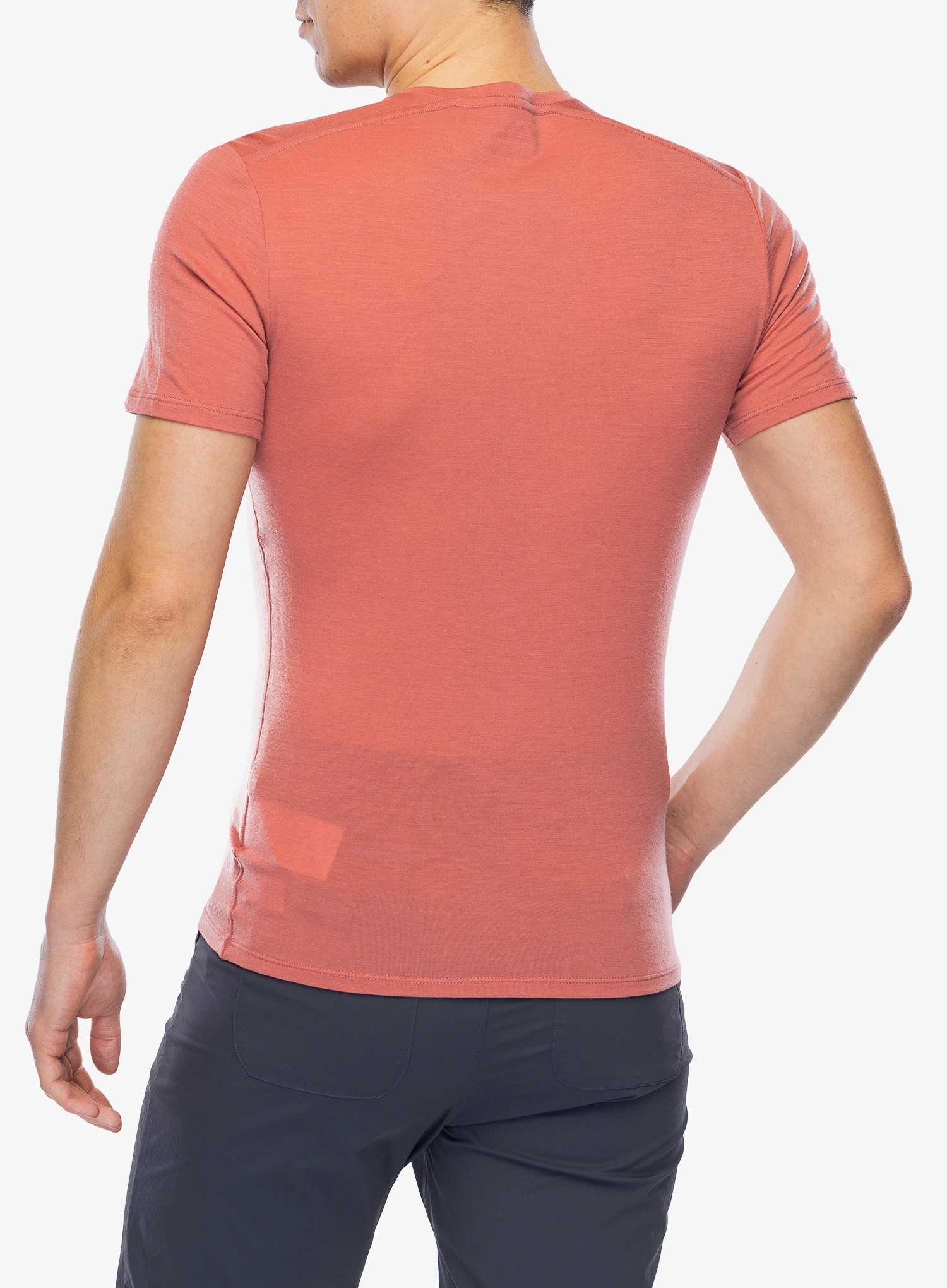 Termo majica Icebreaker Anatomica S/S Crewe - plume