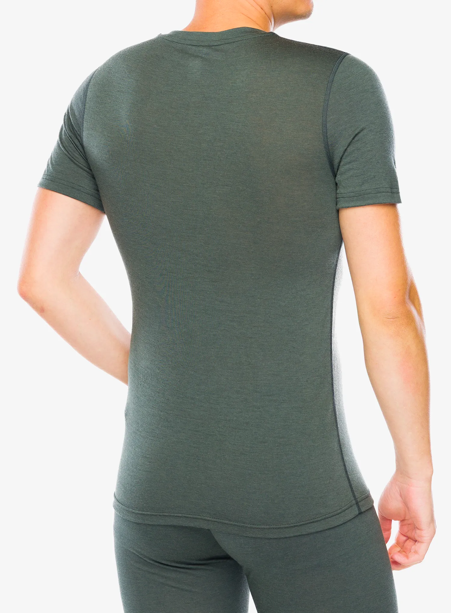Termo majica Odlo Merino 160 BL Top Crew Neck SS - urban chic
