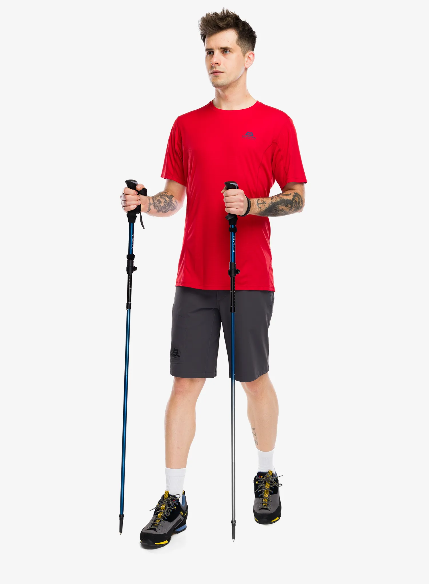 Majica za trening Mountain Equipment Ignis Tee -  chili red