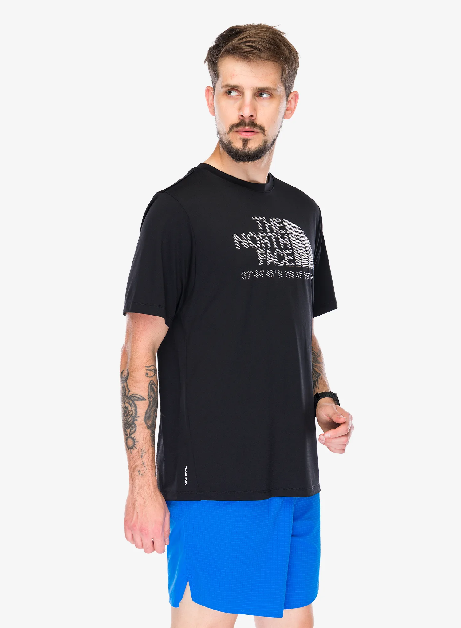 Majica za trening The North Face 24/7 S/S Tee Logo Graphic - tnf black