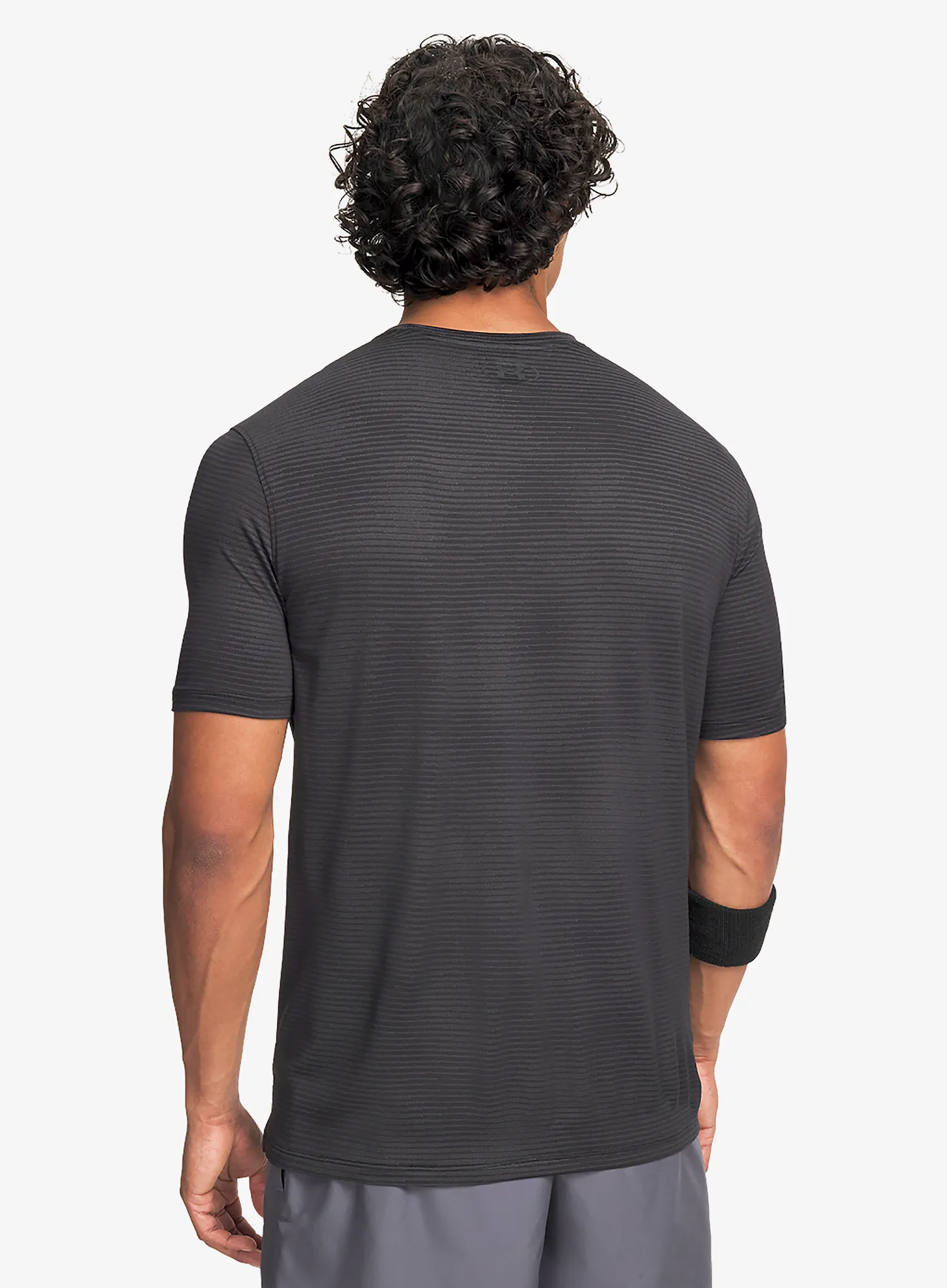 Majica za trening Under Armour Tech Vent VHS Jacquard SS - black/black