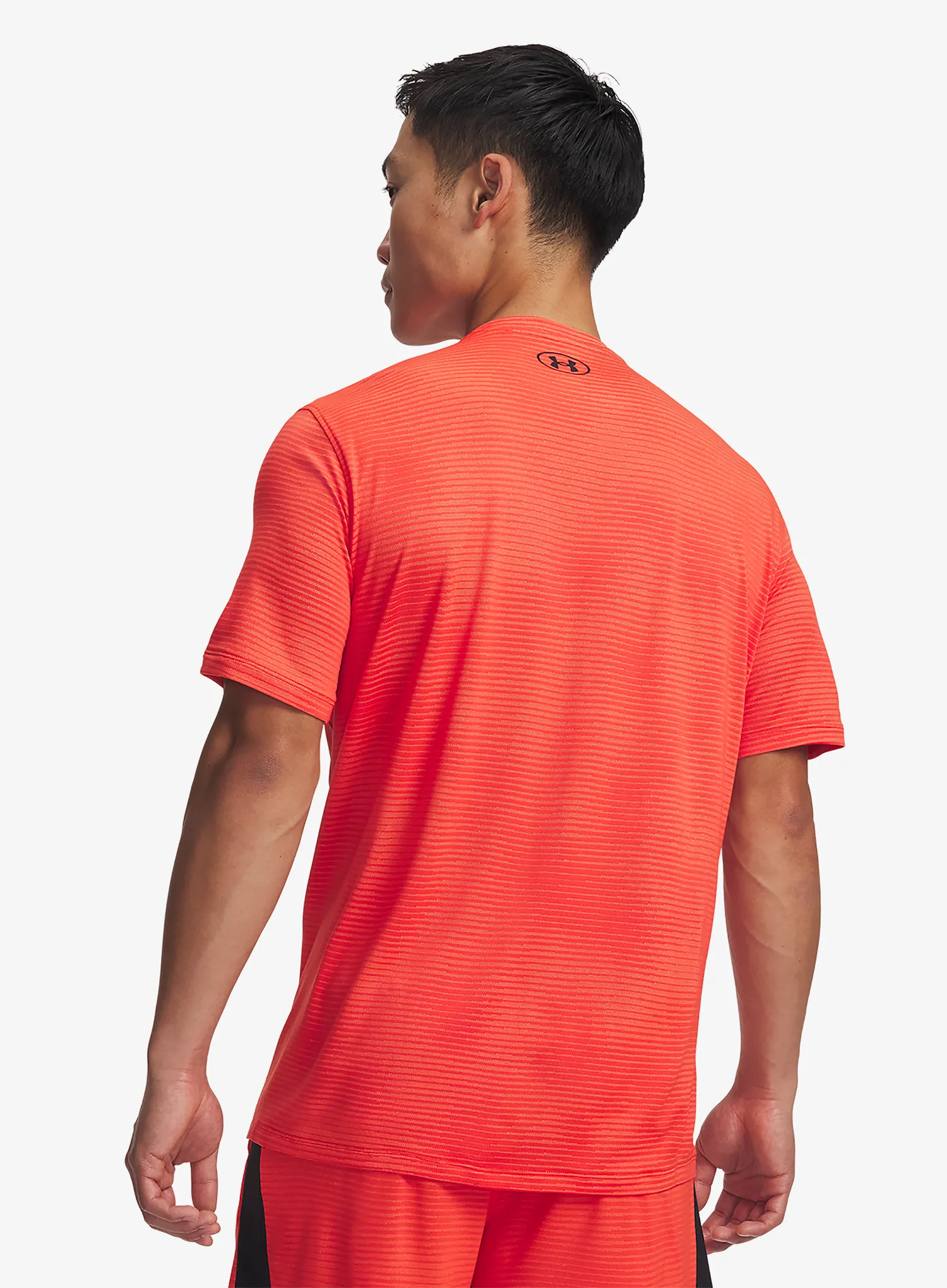 Majica za trening Under Armour Tech Vent VHS Jacquard SS - venom red/black