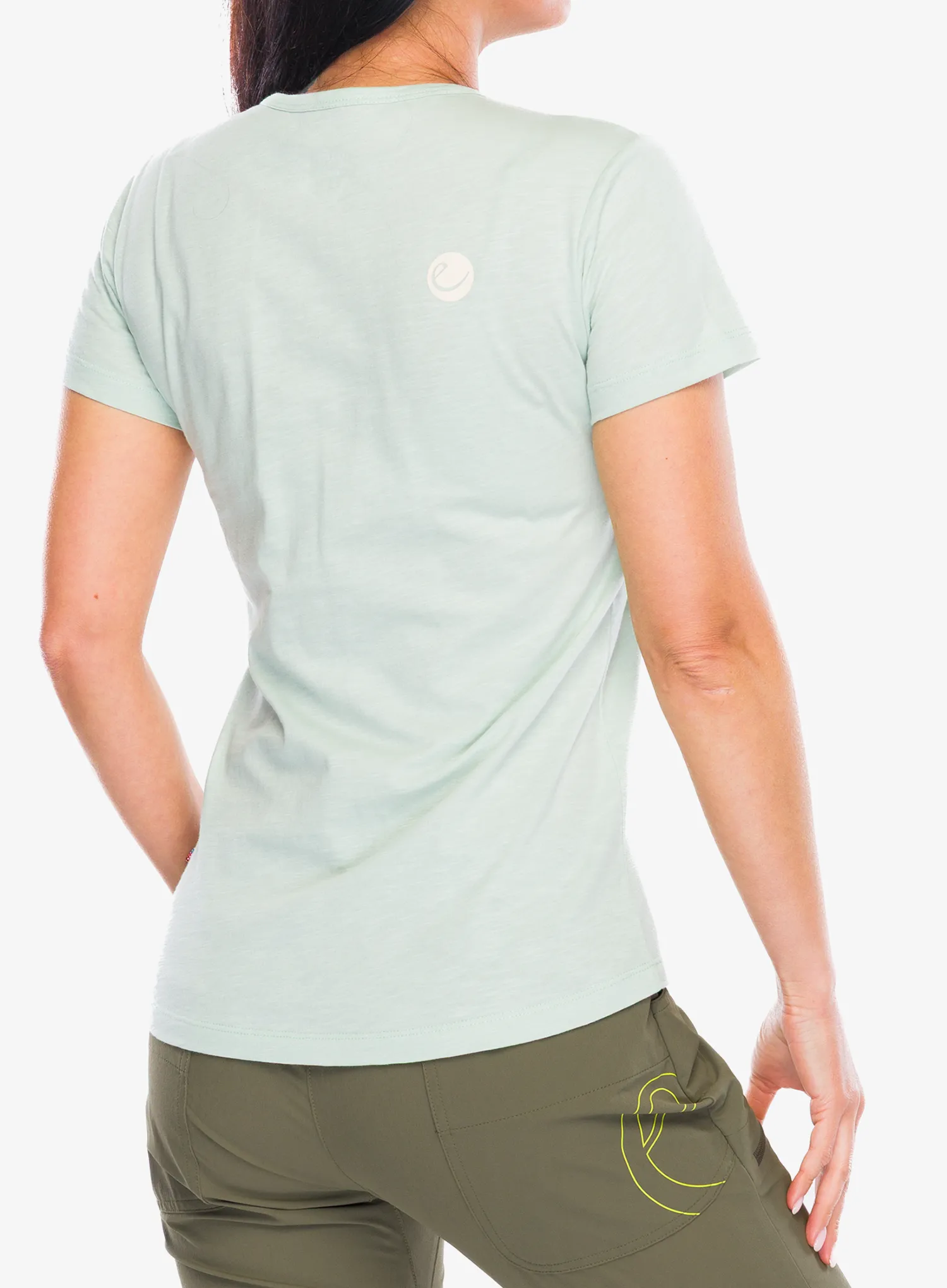 Ženska penjačka majica Edelrid Highball T-Shirt V - spray