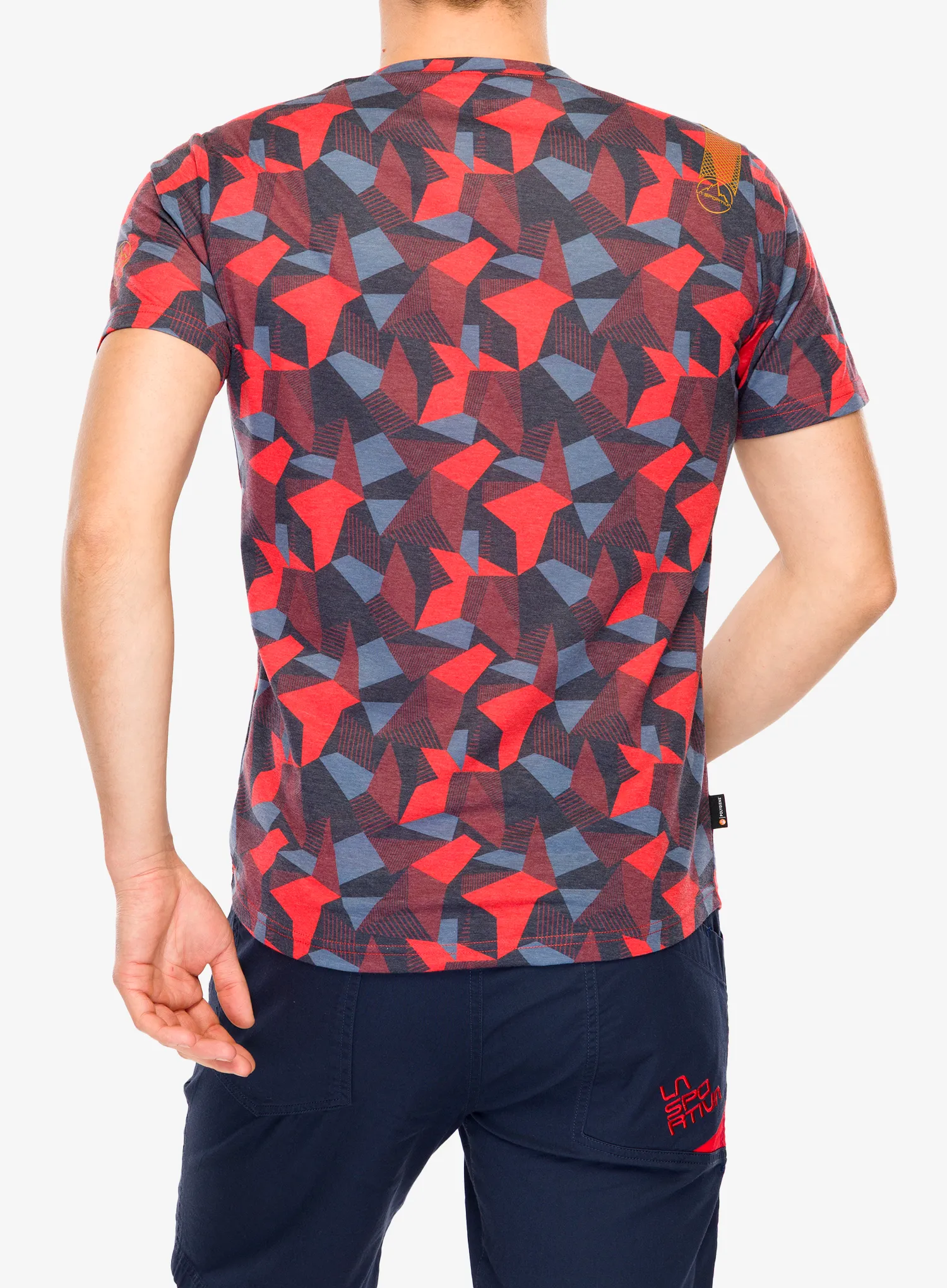 Penjačka majica La Sportiva Dimension T-Shirt - mountain red/onyx