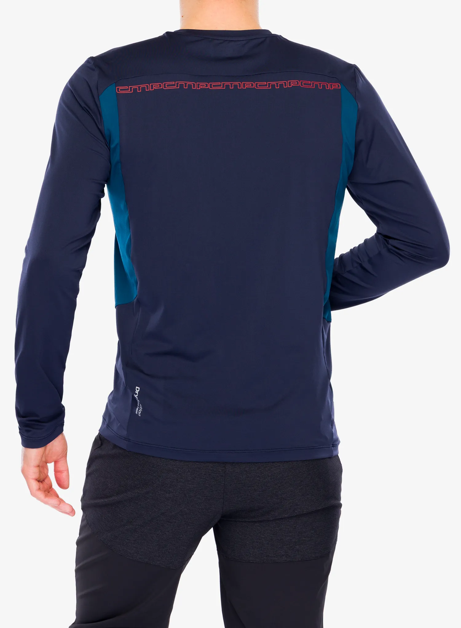 Dukserica CMP Vivid T-Shirt - black blue