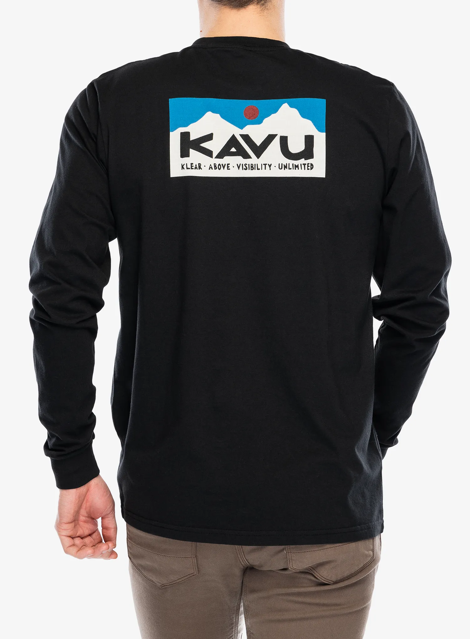 Majica dugih rukava Kavu LS Etch Art - black