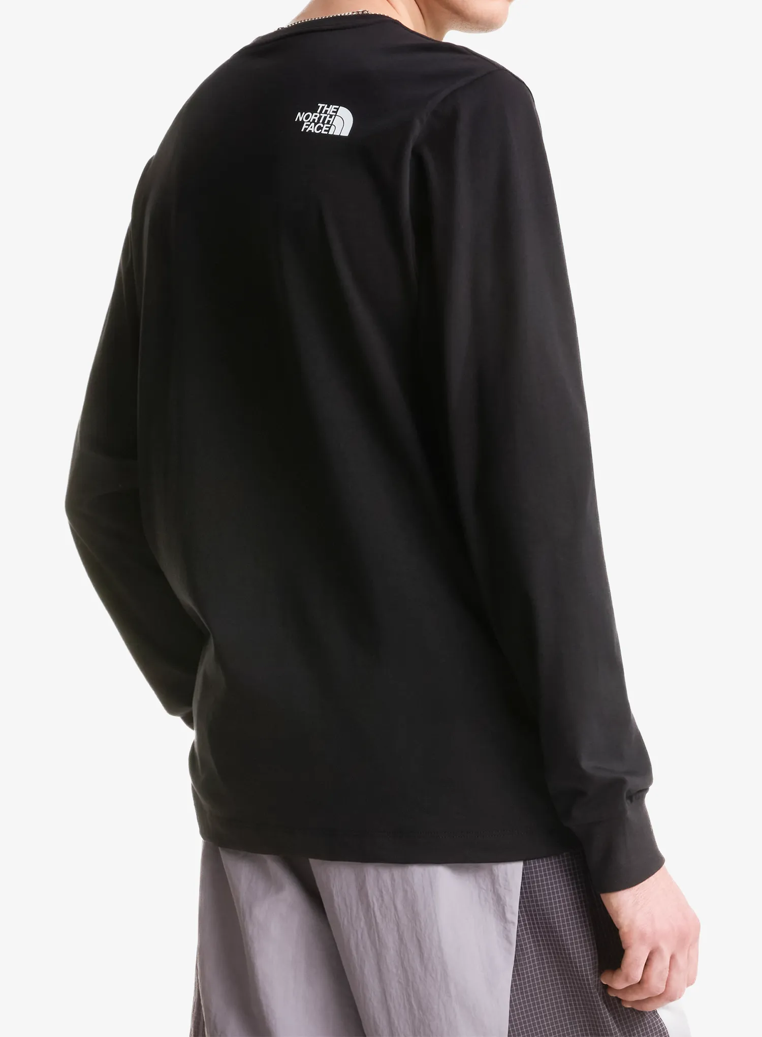 Majica dugih rukava The North Face Evolution Half Dome Regular LS - tnf black