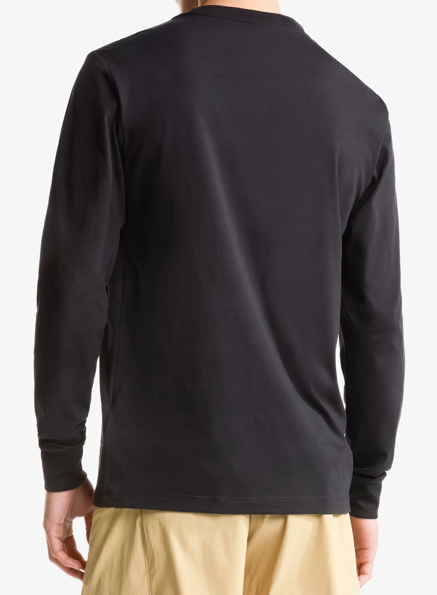 Majica dugih rukava The North Face Evolution Simple Dome Regular LS - black