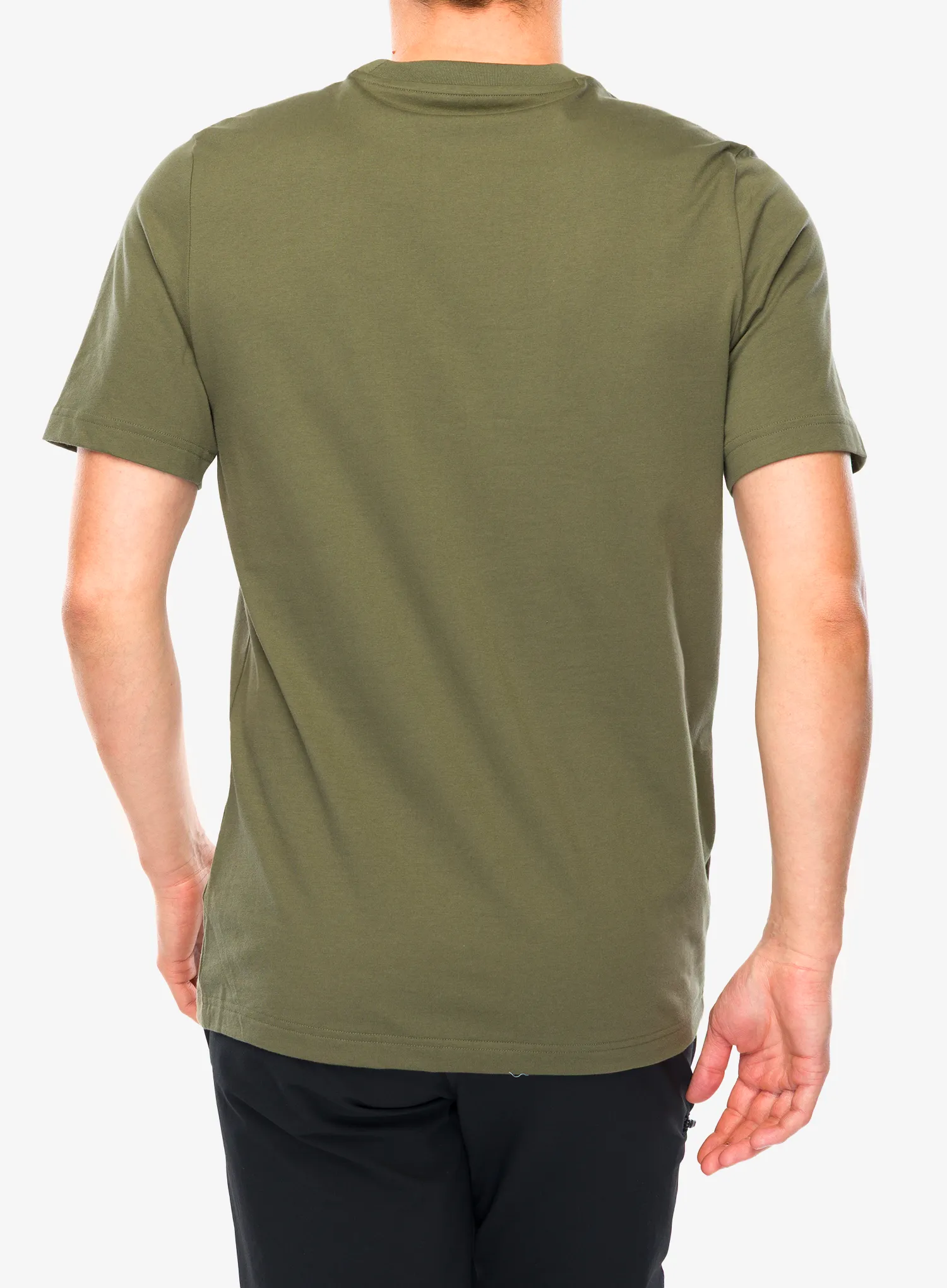 Majica s tiskom adidas TERREX Wild Tee - olive strata