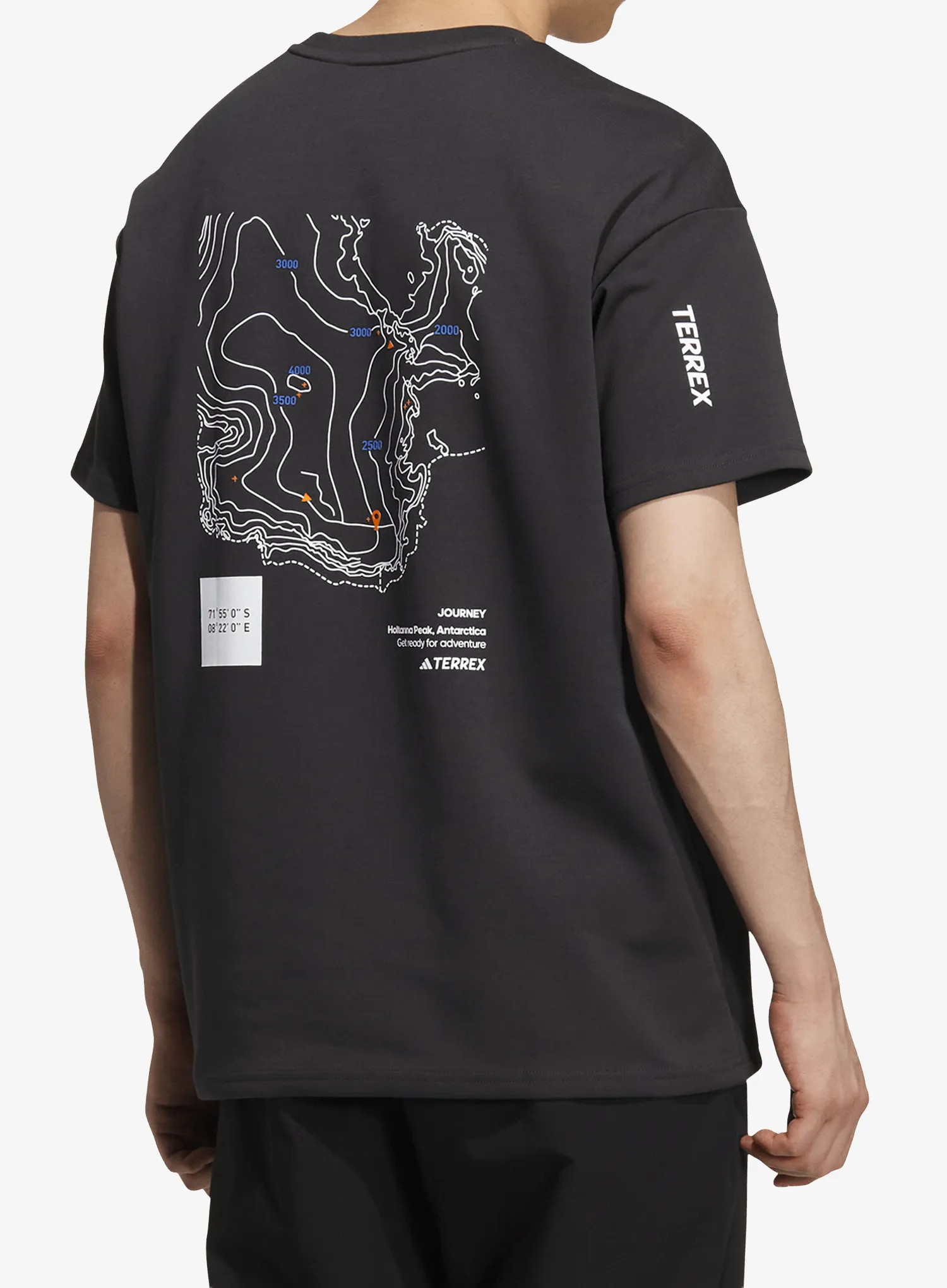 Majica s tiskom adidas TERREX Xploric Graphic T-shirt - carbon