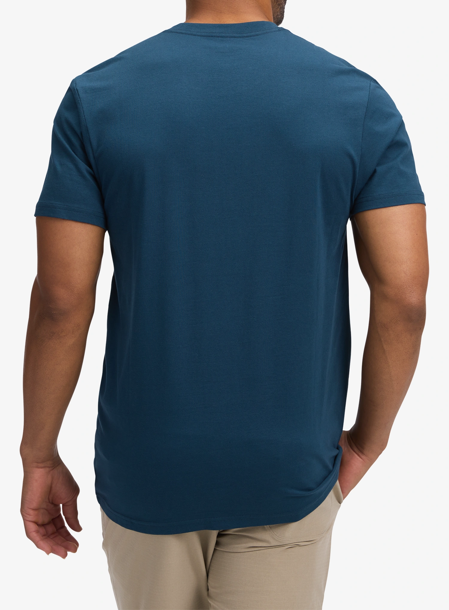 Majica s tiskom Black Diamond Mini Stacked SS Tee - indigo