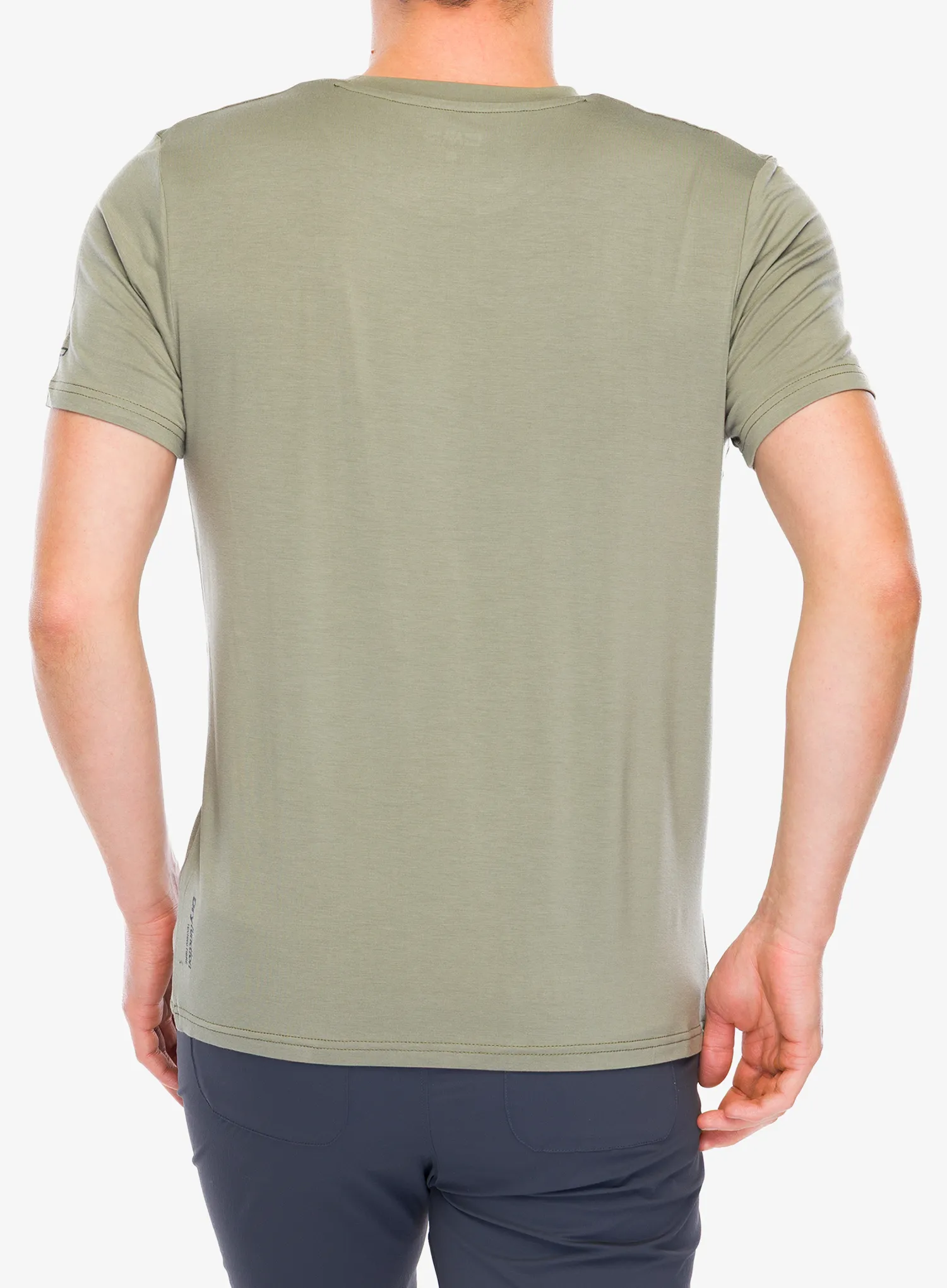 Majica s tiskom CMP Verte T-Shirt - sage