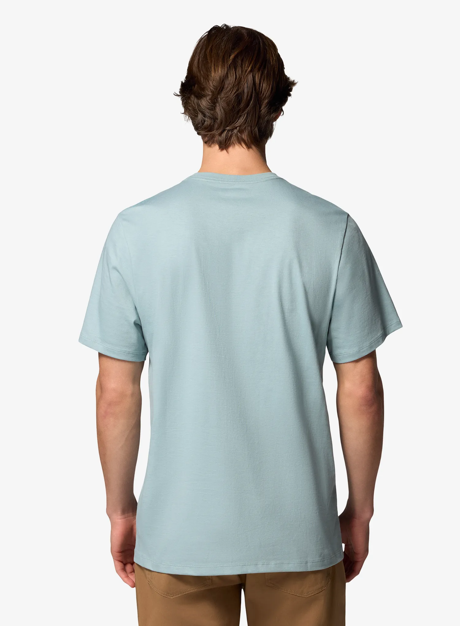 Majica s tiskom Columbia CSC Seasonal Graphic Tee - c.blue/heavenly stacked gem