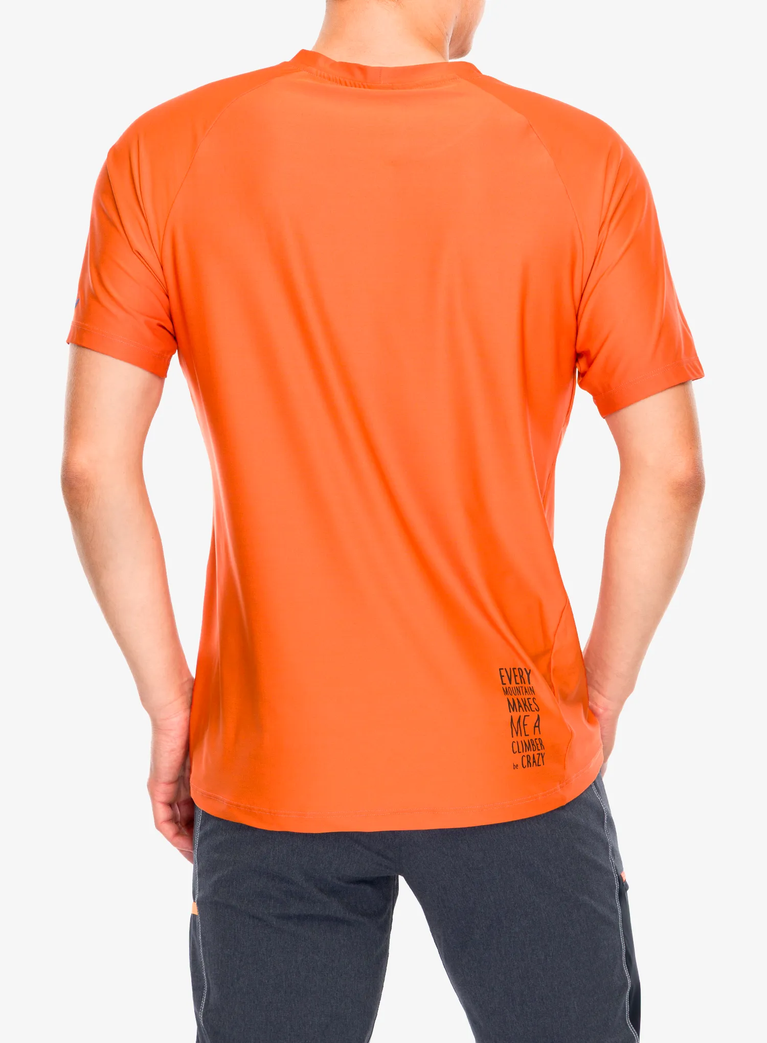 Majica s tiskom Crazy Shirt Logo - resina/avio