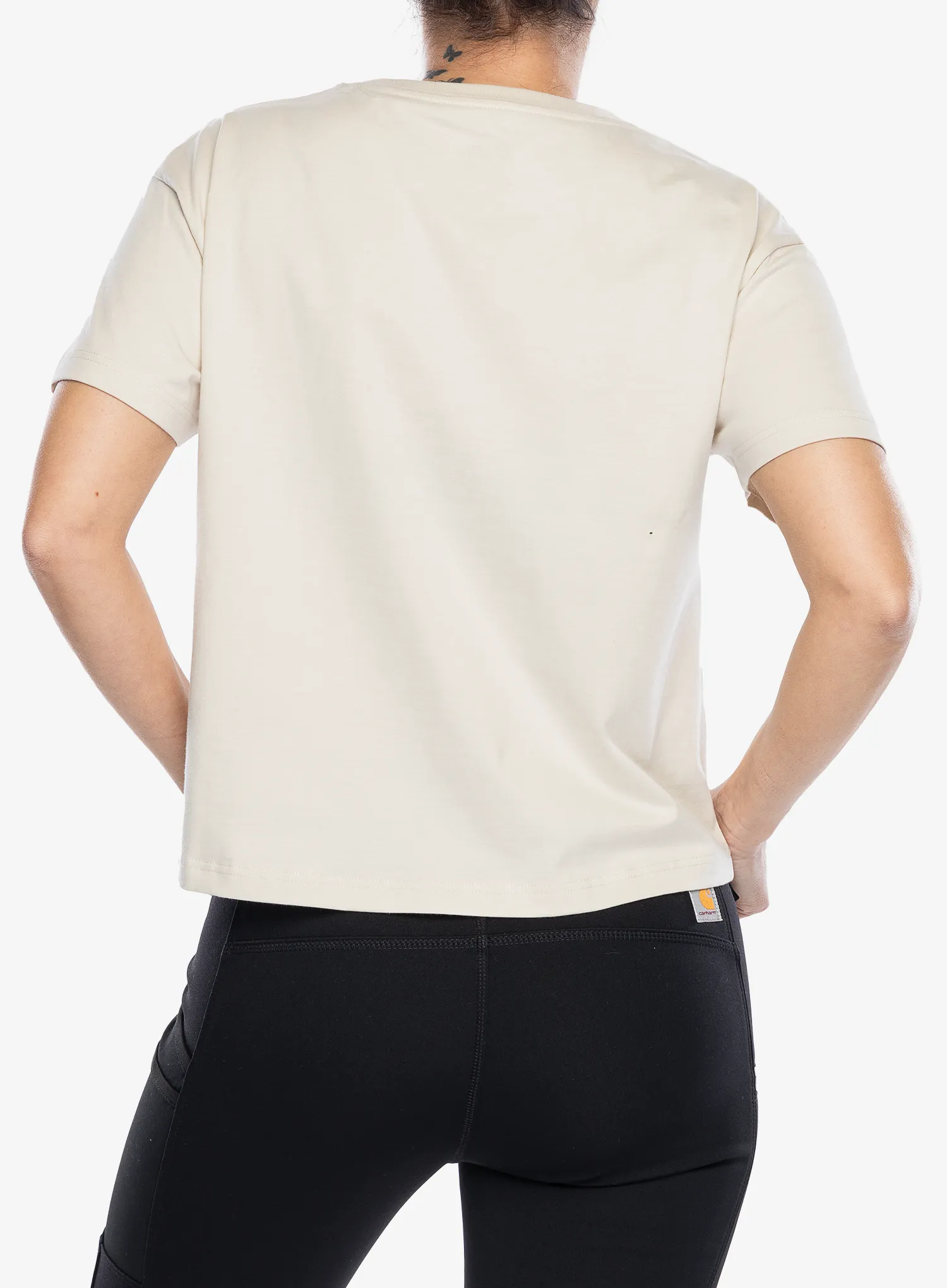 Ženska majica s tiskom Fjallraven Fjallblomster Logo T-shirt - chalk white