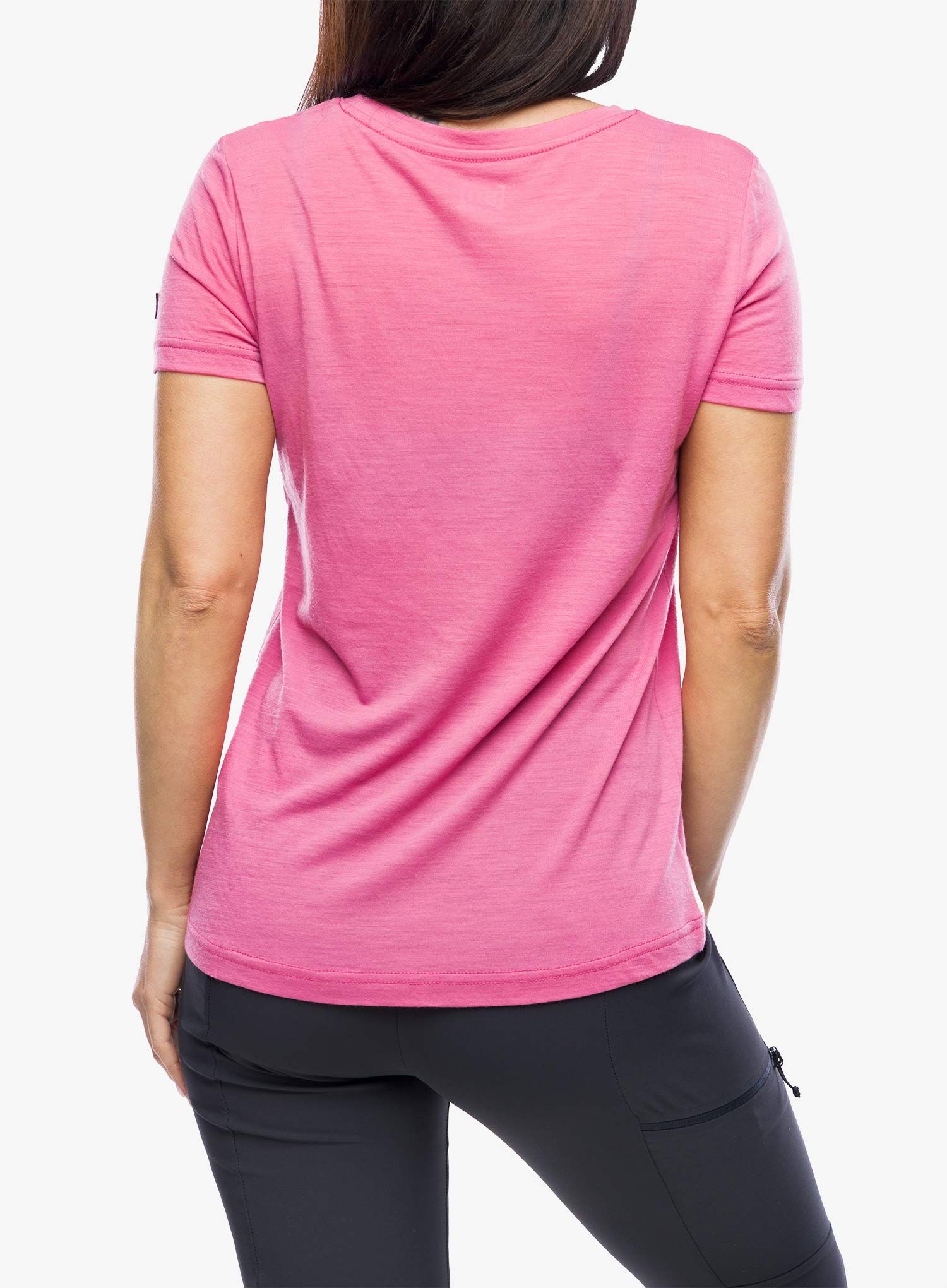 Ženska majica s tiskom Super.natural All On Board Tee - gin fizz/natural white