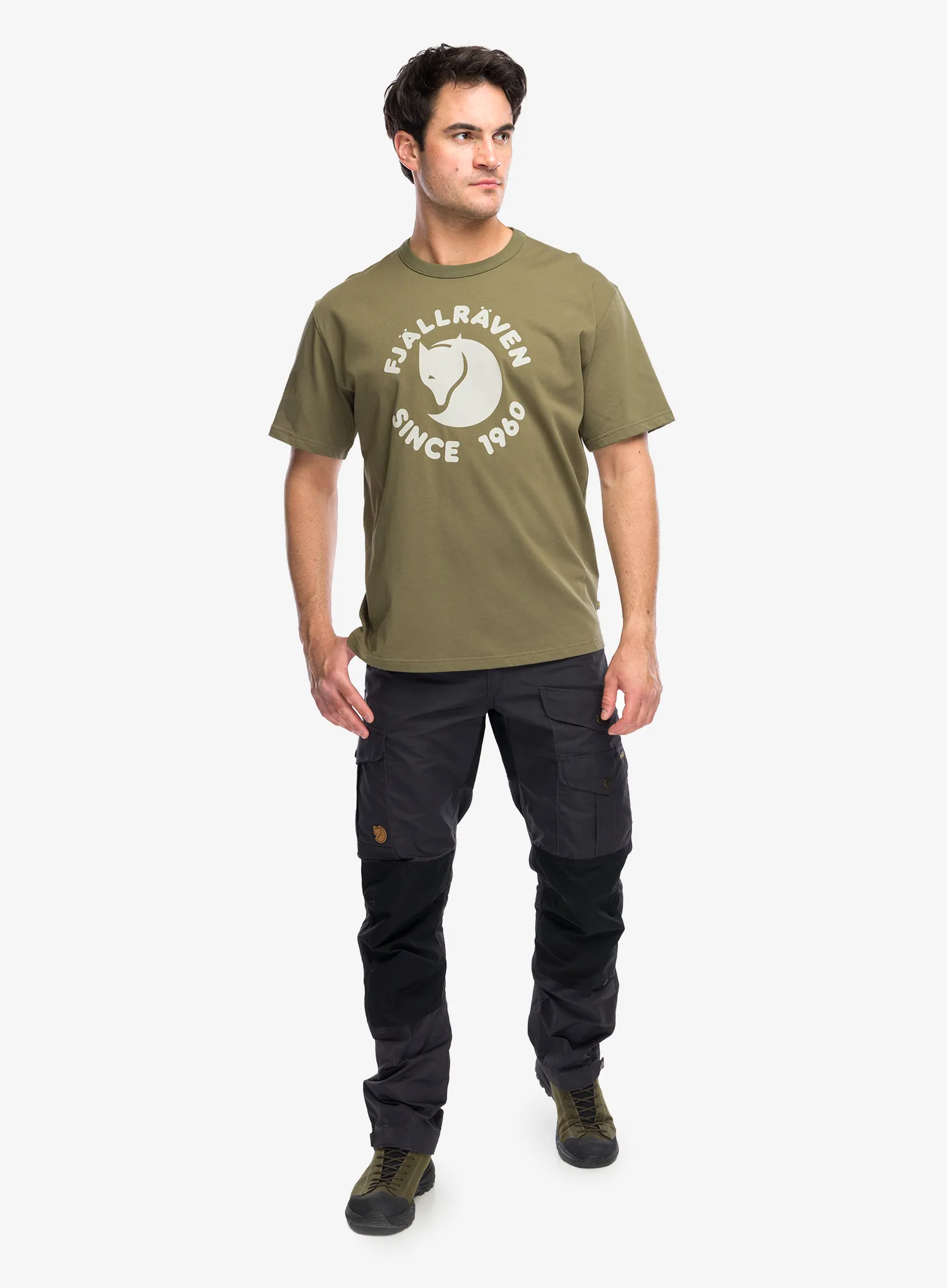 Majica s tiskom Fjallraven Fjallraven Relaxed T-Shirt - green