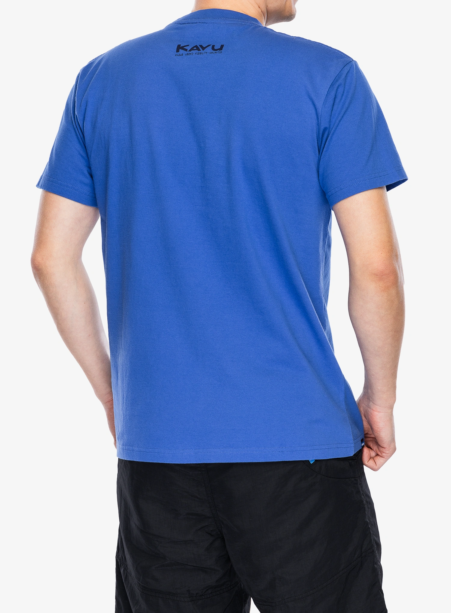 Majica s tiskom Kavu Where To - admiral blue