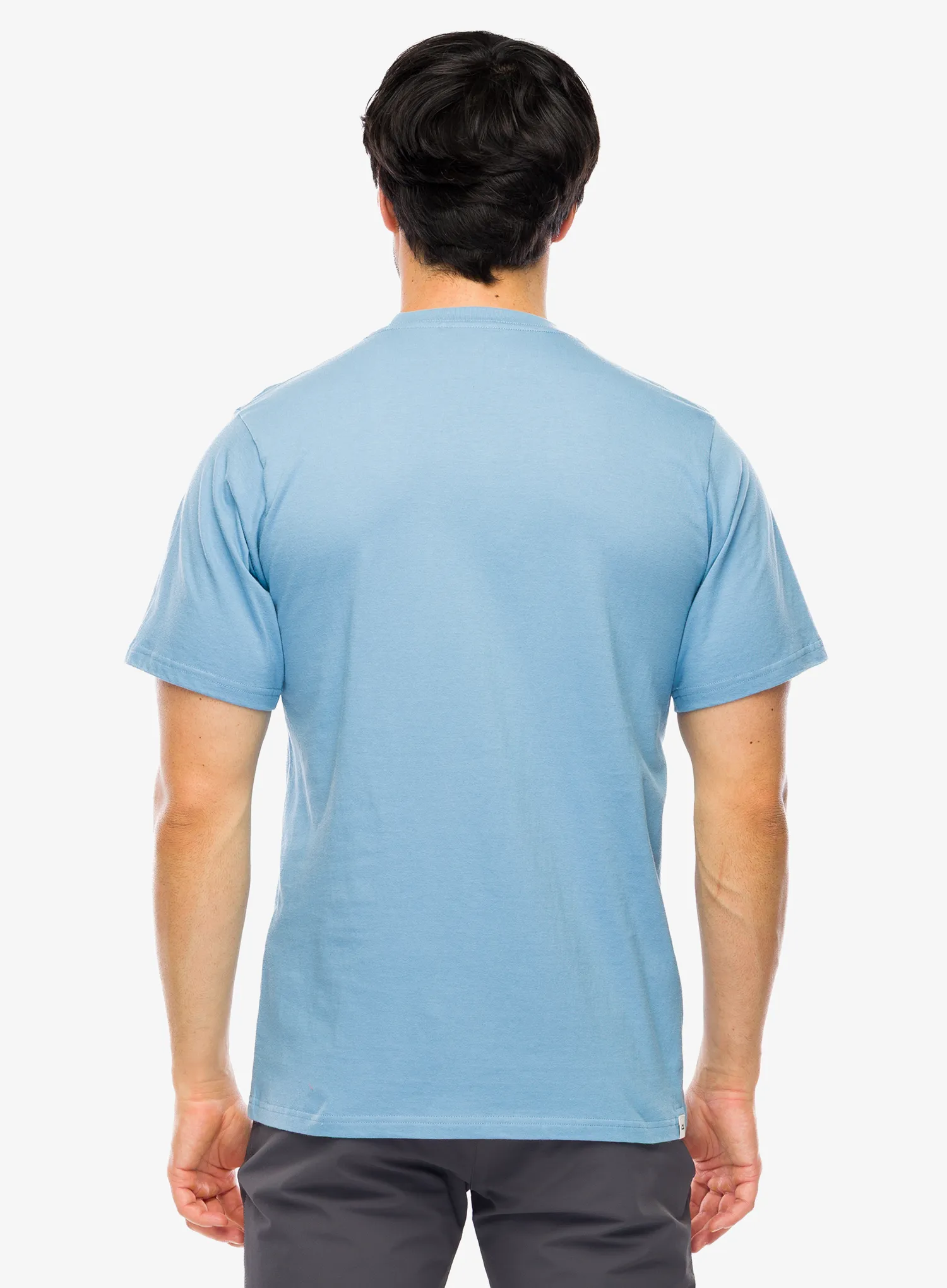 Majica s tiskom Mountain Equipment Roundel Tee - heritage blue