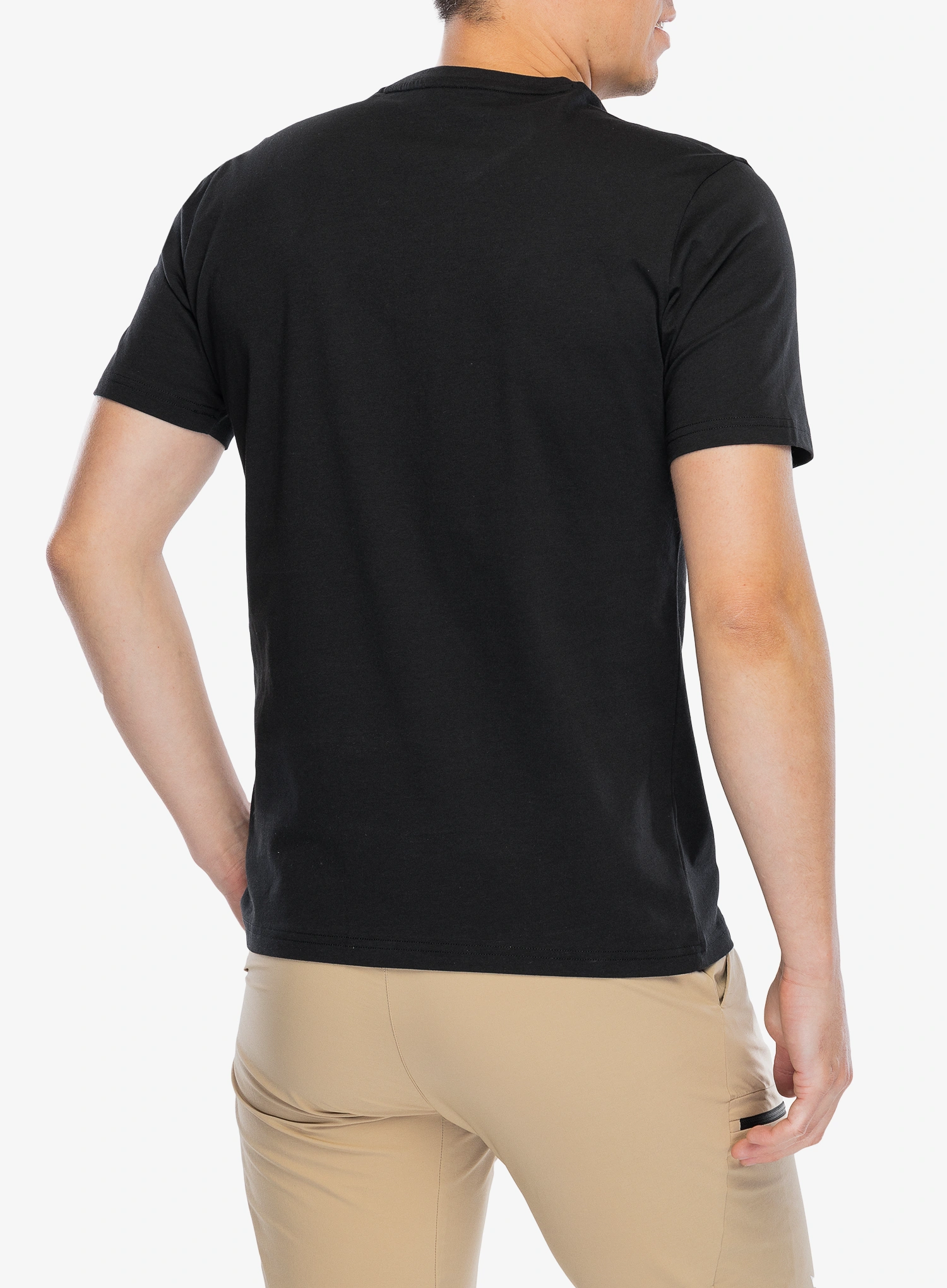 Majica s tiskom Salewa Eagle Geometric T-Shirt - black out
