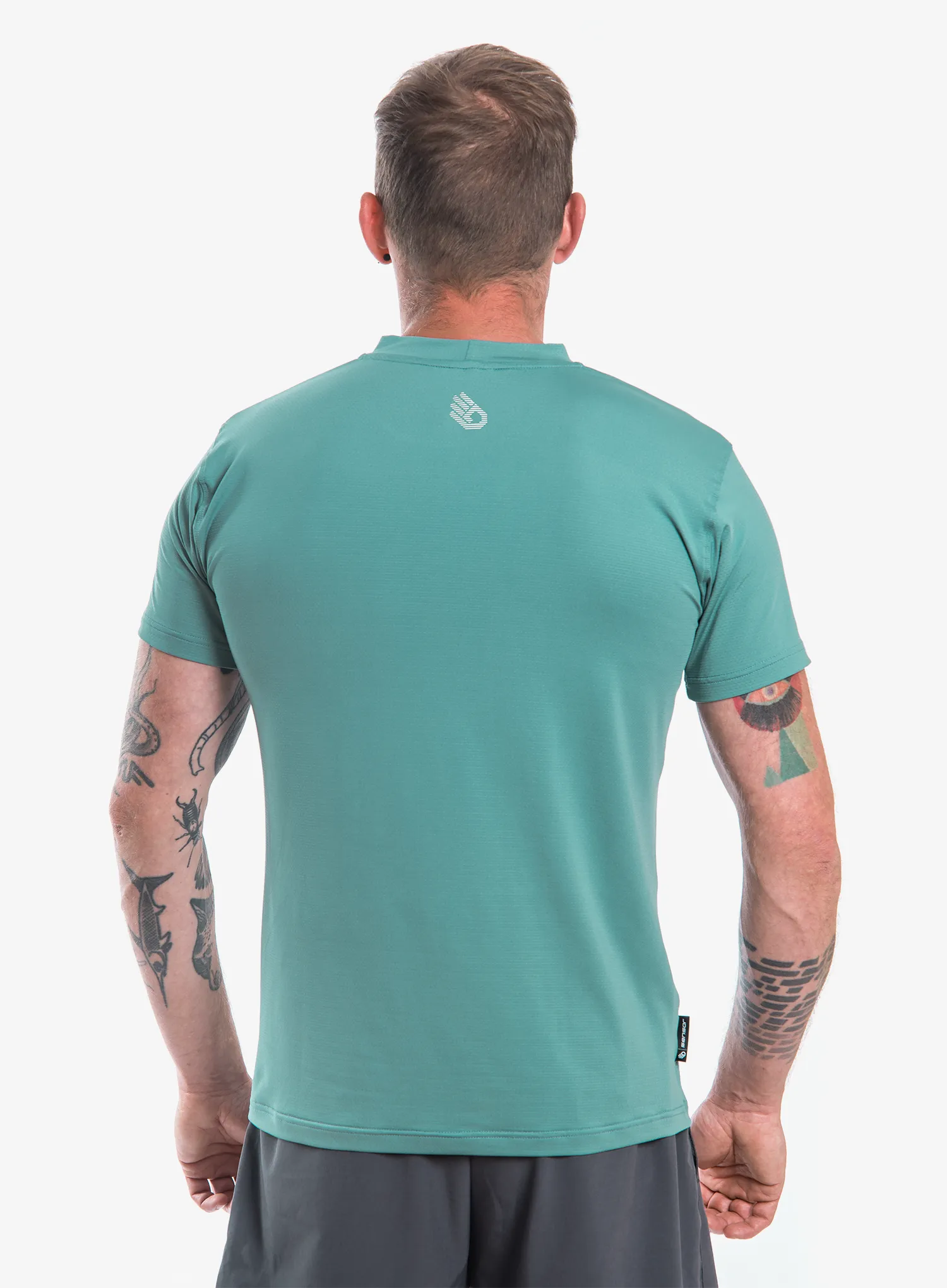 Majica s tiskom Sensor Coolmax Techtee SS Compass - mint