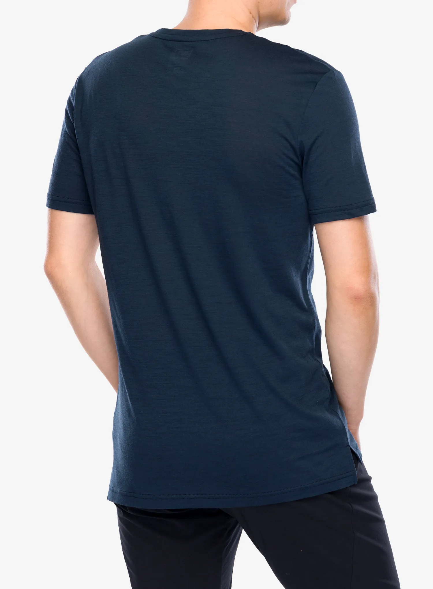 Majica s tiskom Super.natural Mountain Vibes Tee - blueberry/various