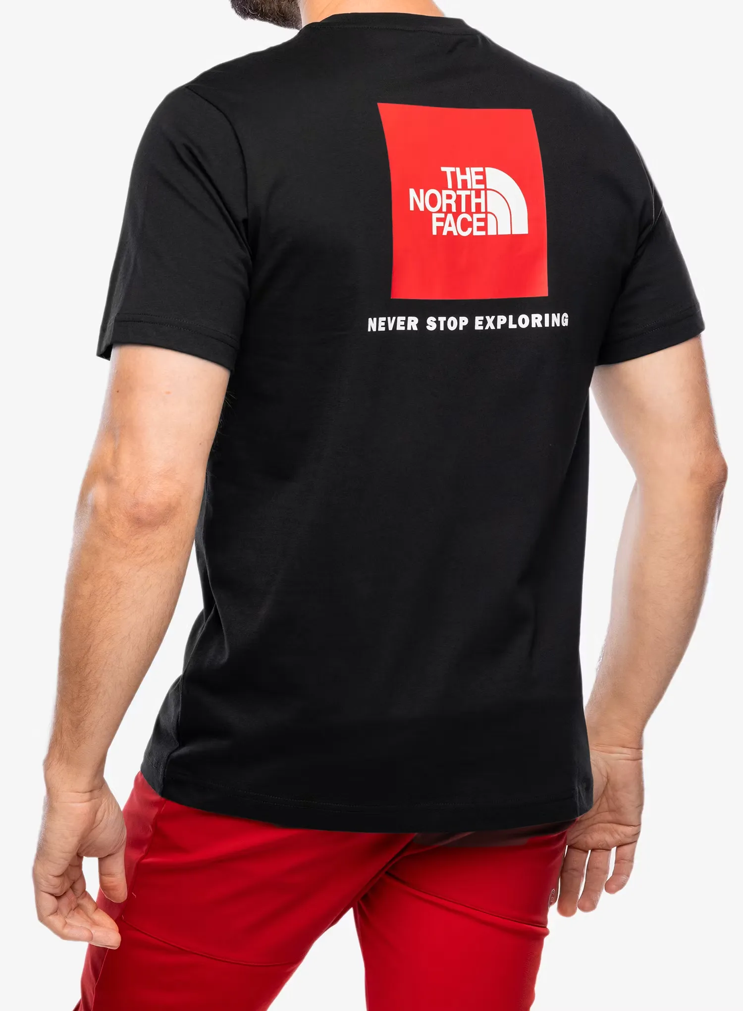 Majica s tiskom The North Face S/S Redbox Tee - tnf black