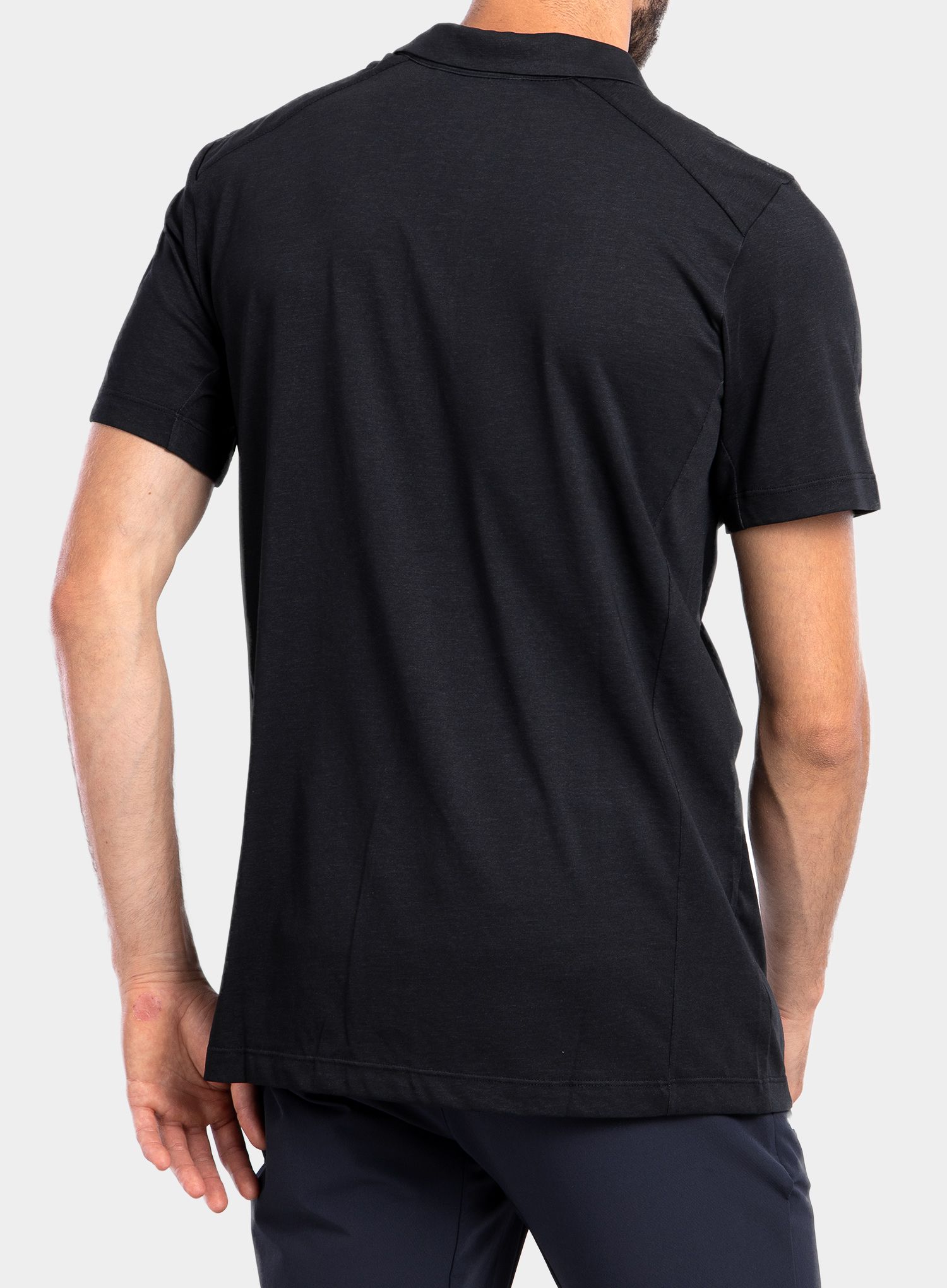 Polo majica Arcteryx Eris Polo - black
