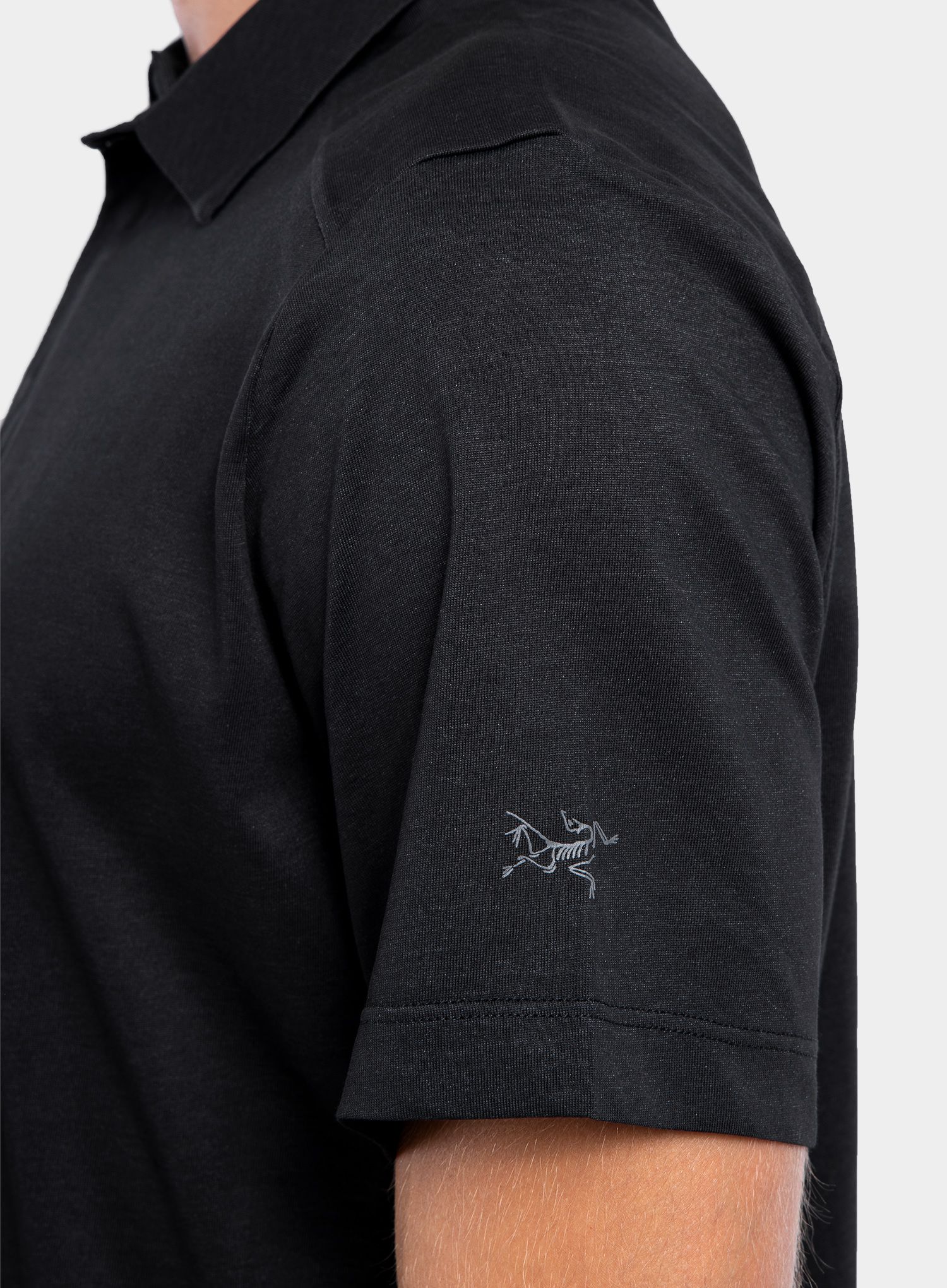 Polo majica Arcteryx Eris Polo - black