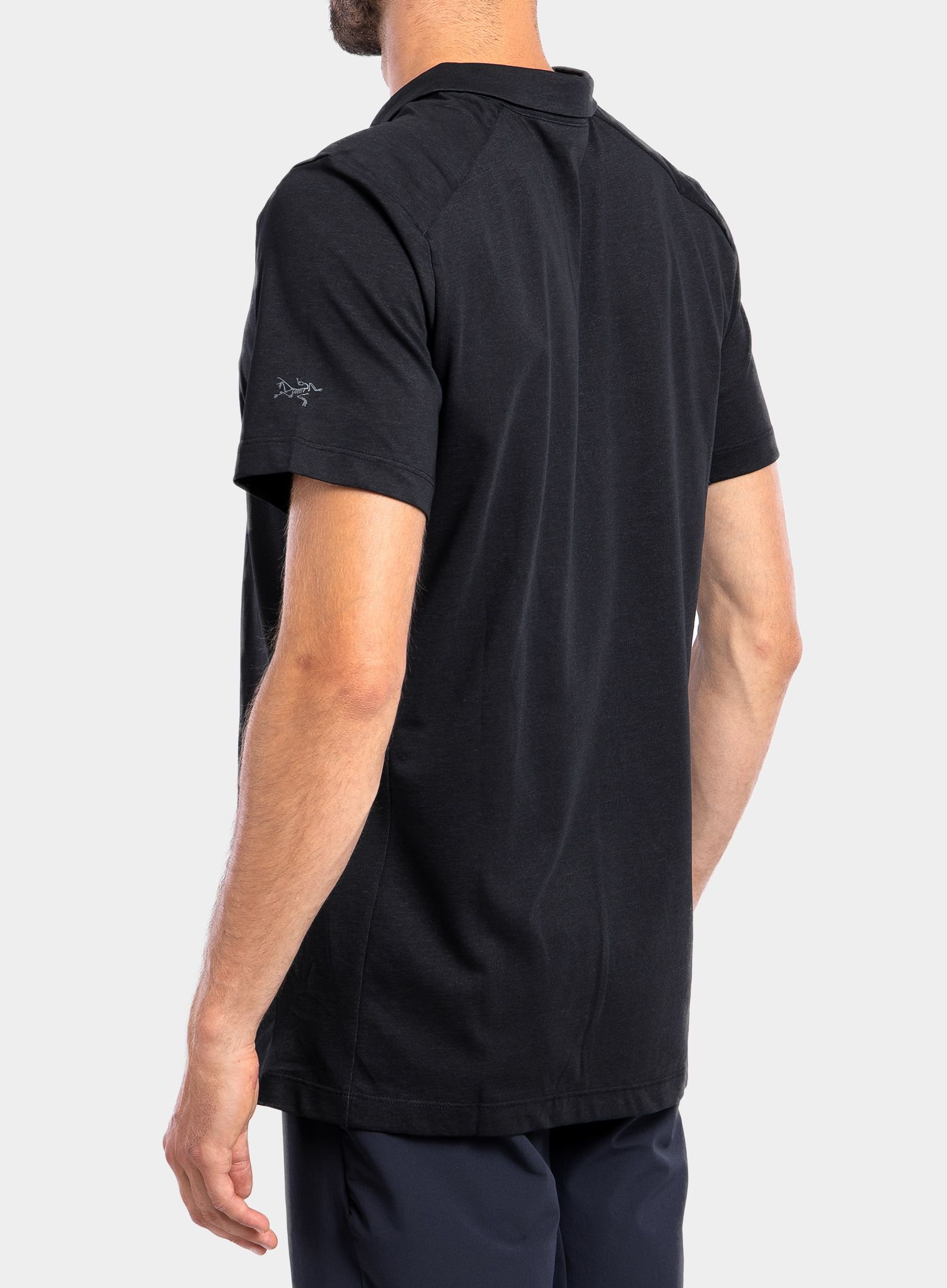 Polo majica Arcteryx Eris Polo - black