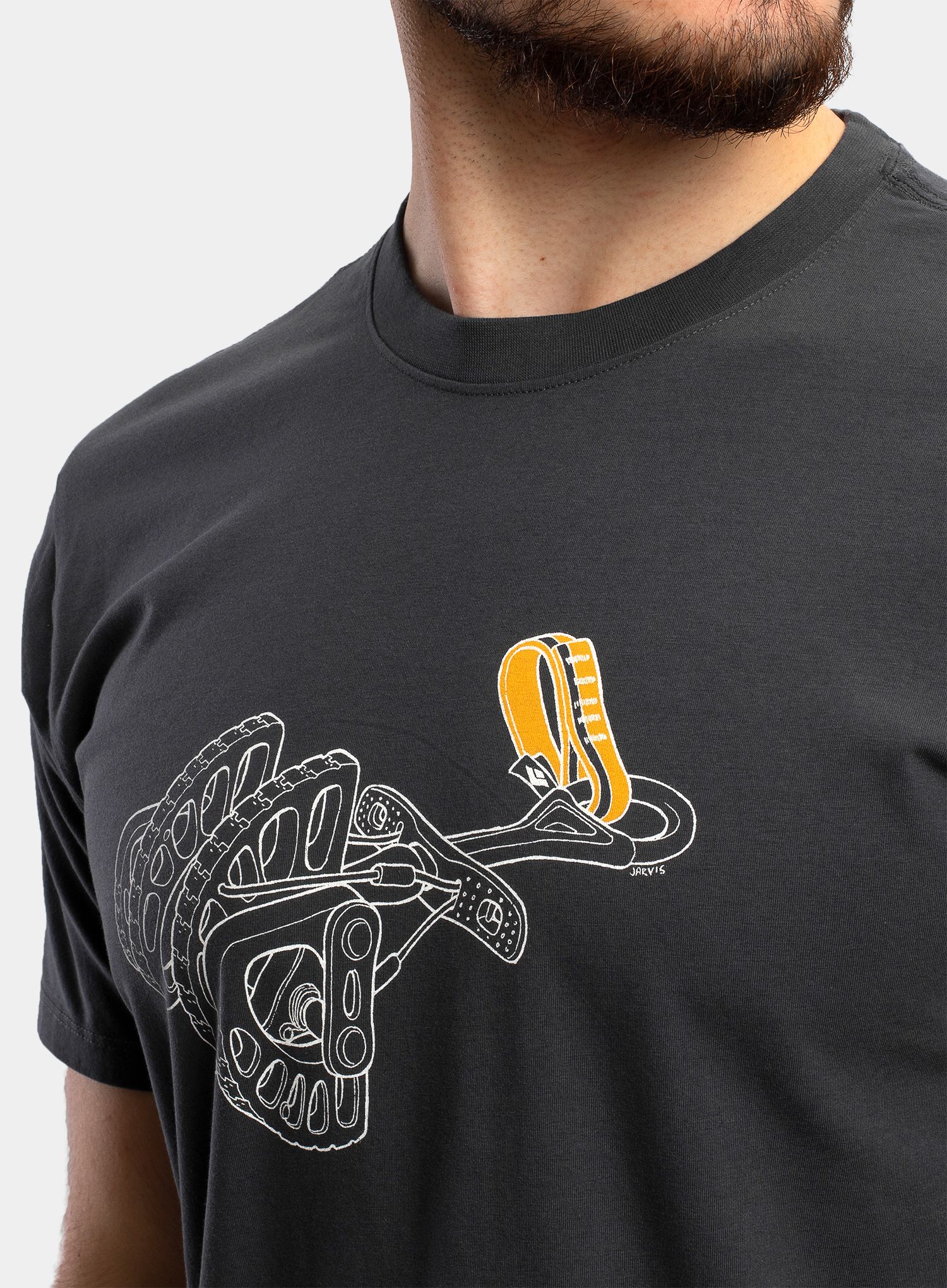 Pamučna majica Black Diamond Cam Tee - carbon
