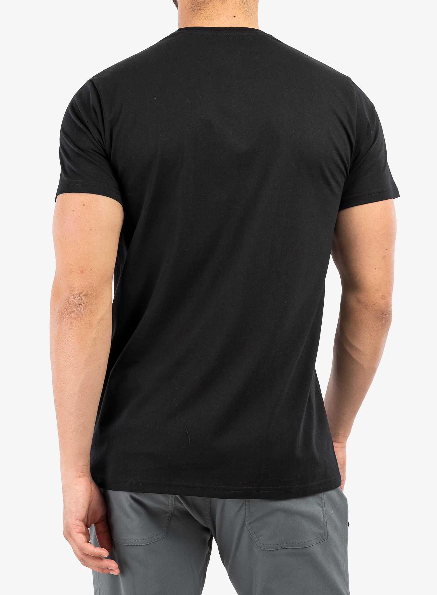 Pamučna majica Majesty Logo T-shirt - black